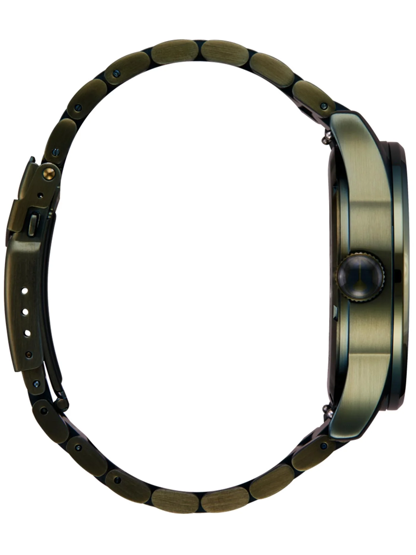 The Sentry Stainless Steel Dark Olive/Black Watch - Image 2
