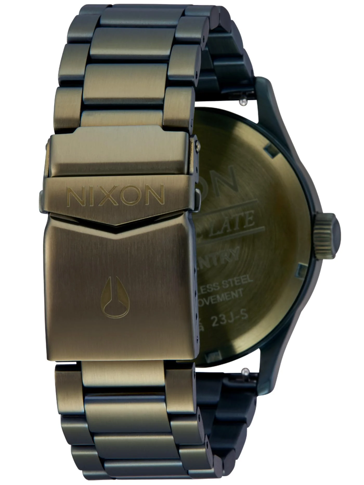 The Sentry Stainless Steel Dark Olive/Black Watch - Image 3