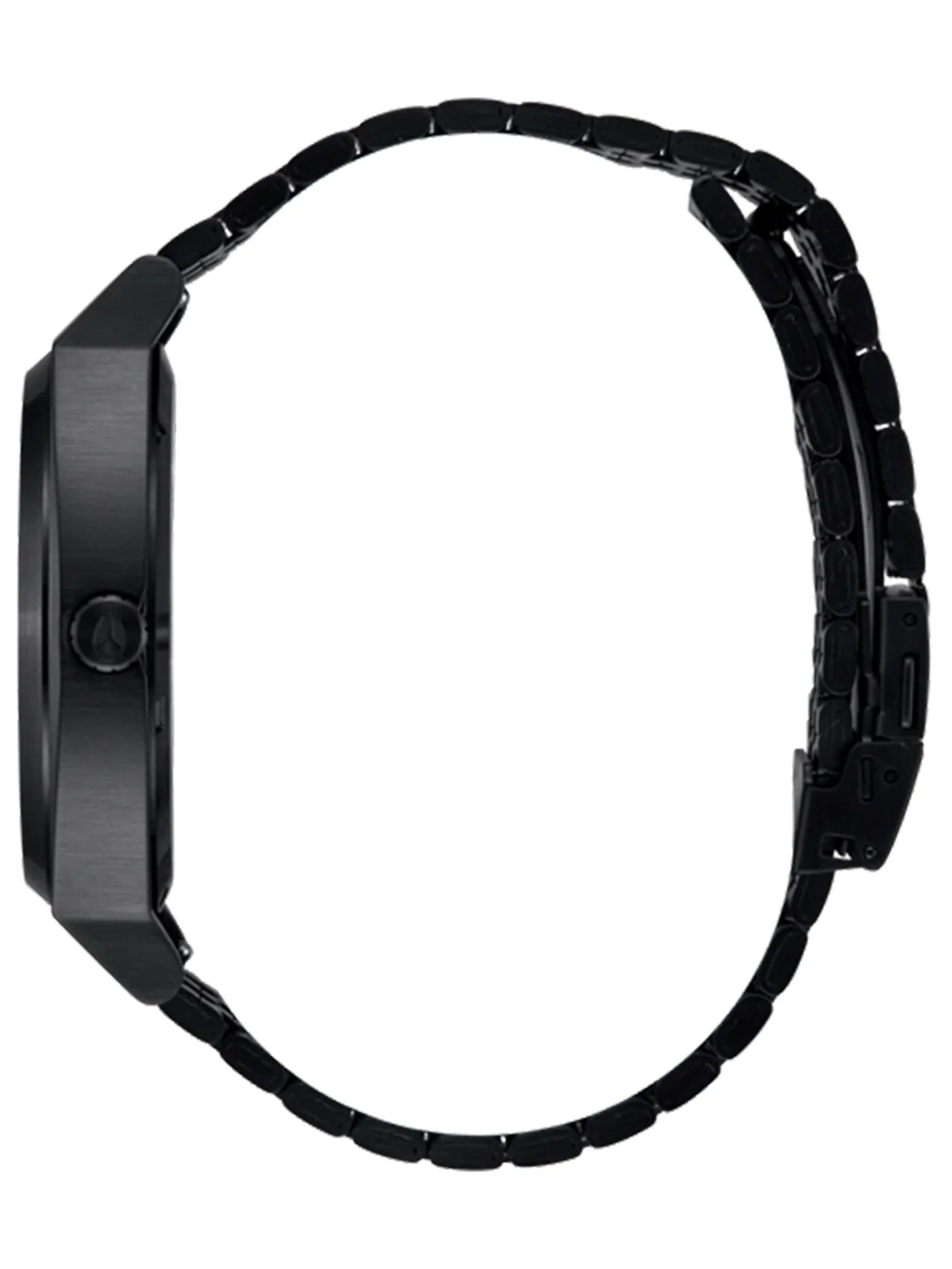 Time Teller Solar All Black/White Watch - Image 3