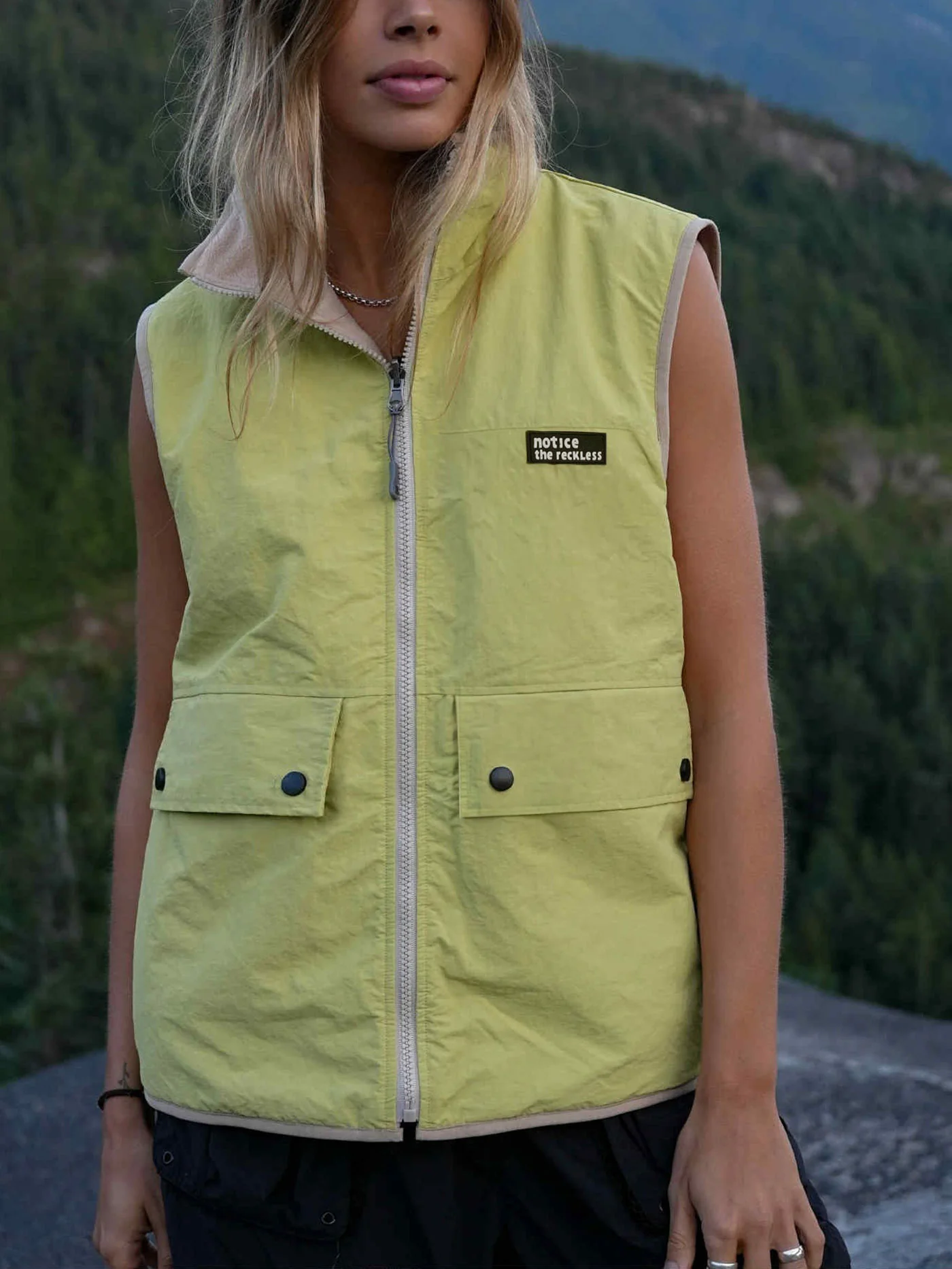 Blossom Reversible Vest - Image 2