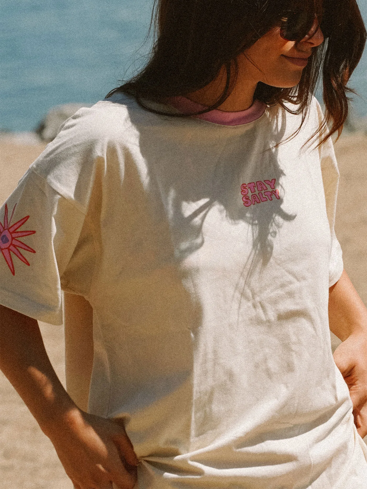 Stay Salty Oversized T-Shirt - Image 3