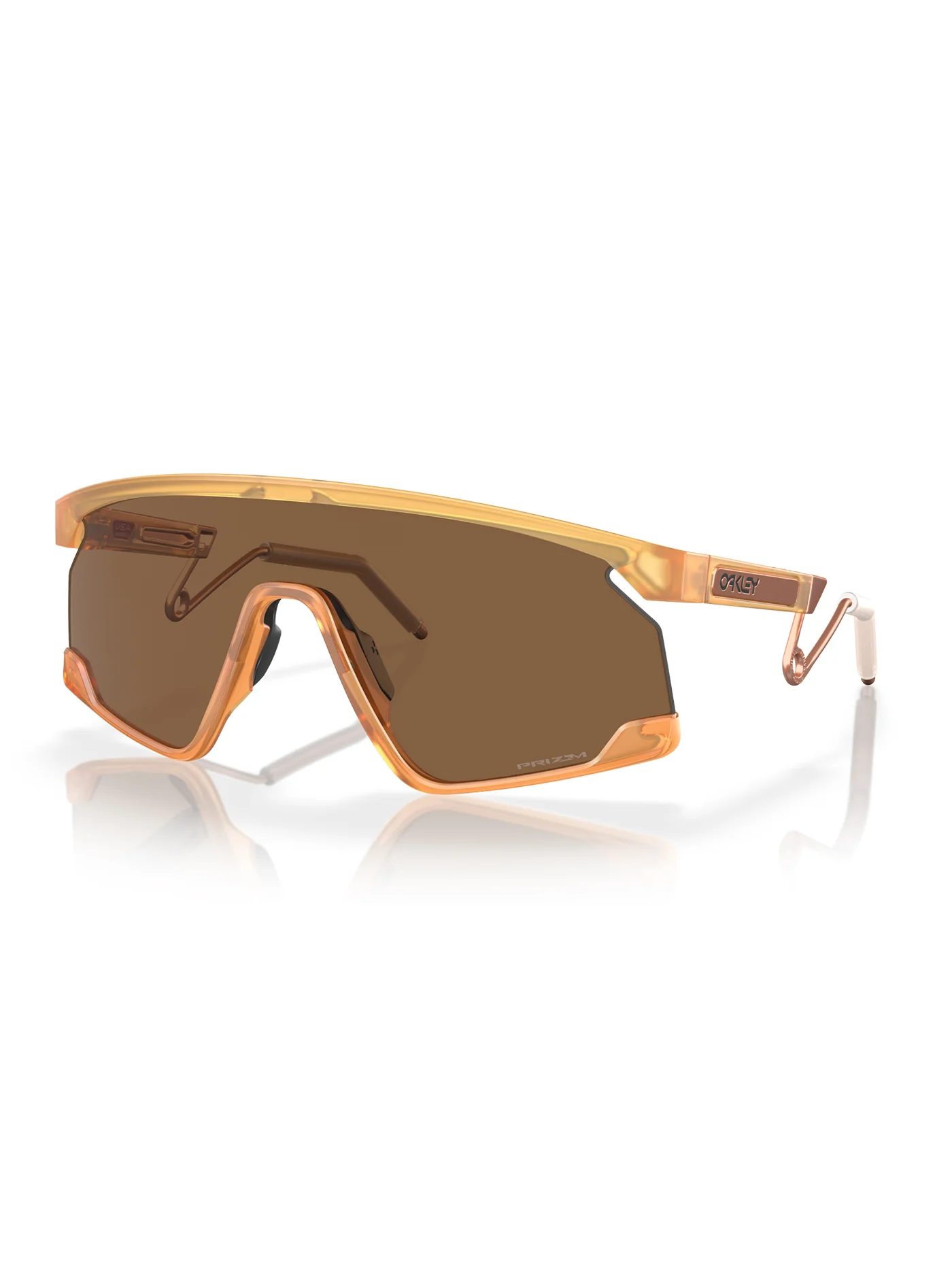 Bxtr Metal Matte Transparent Light Curry/Prizm Bronze Sunglasses