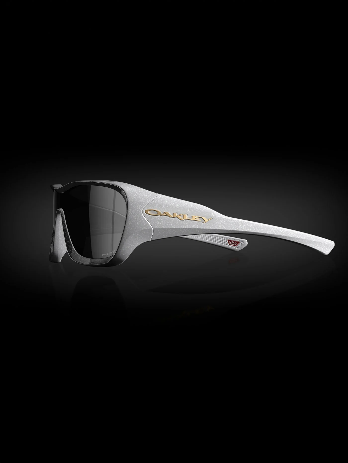 De La Salle Pearl White/Prizm Black Sunglasses - Image 3