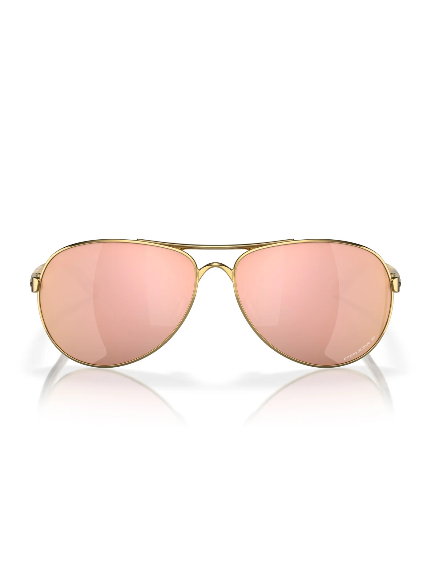 Feedback Polished Gold/Prizm Rose Gold Polarized Sunglasses - Image 5
