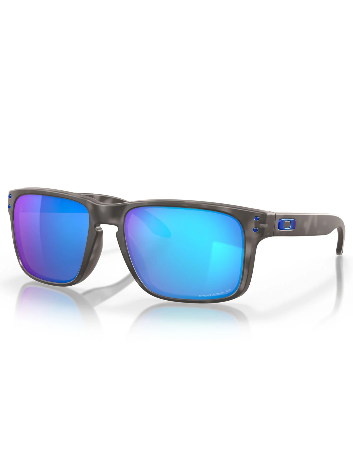 Holbrook Matte Black Tortoise/Prizm Sapphire Polarized Sunglasses