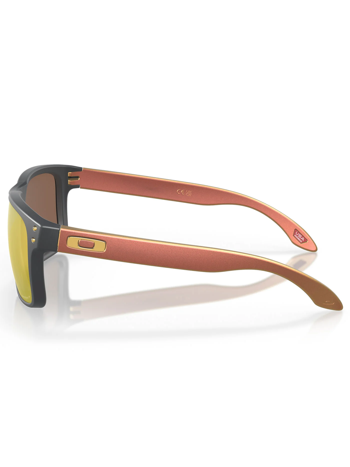 Holbrook Matte Carbon/Prizm 24K Polarized Sunglasses - Image 2