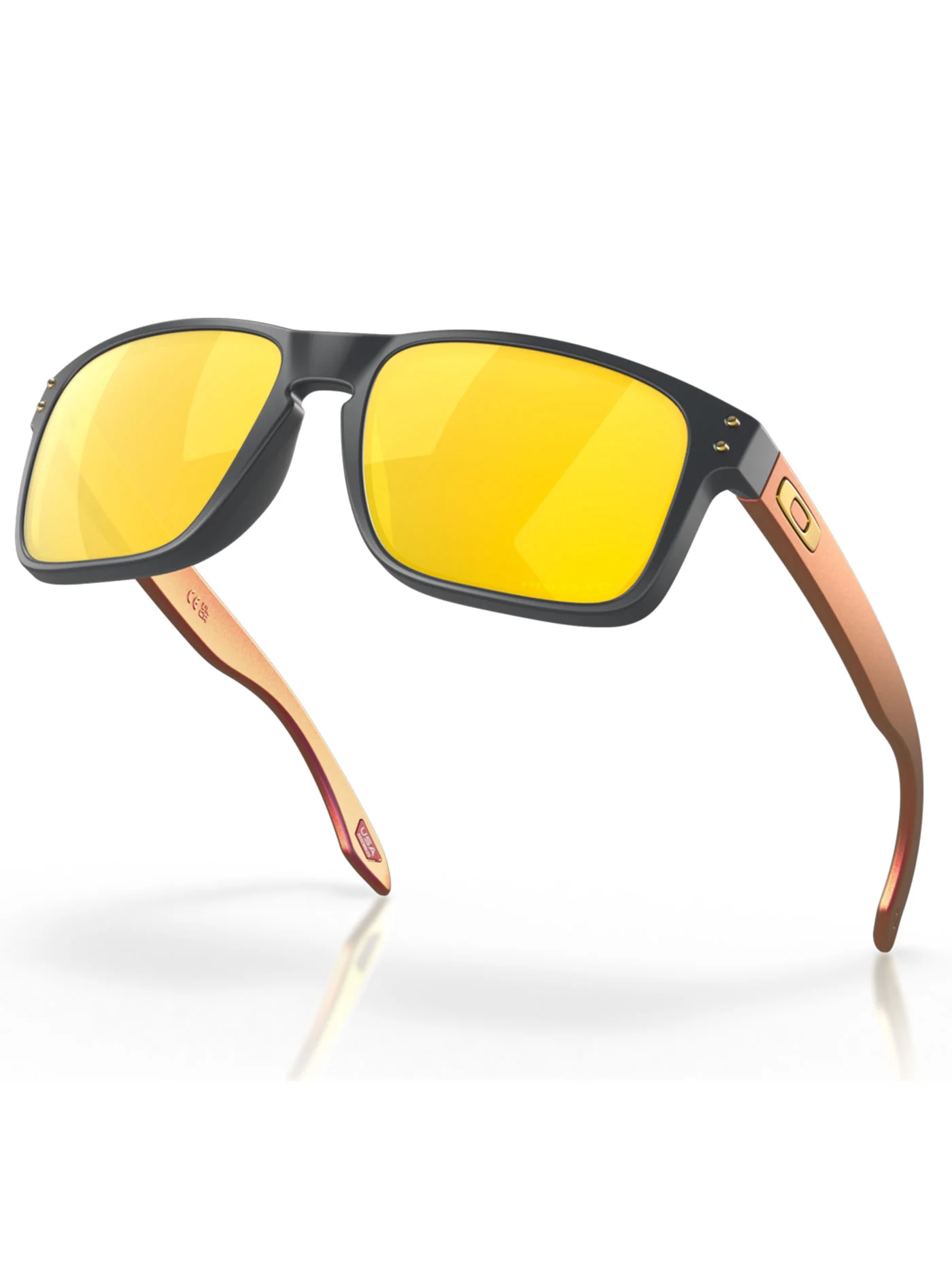 Holbrook Matte Carbon/Prizm 24K Polarized Sunglasses - Image 4