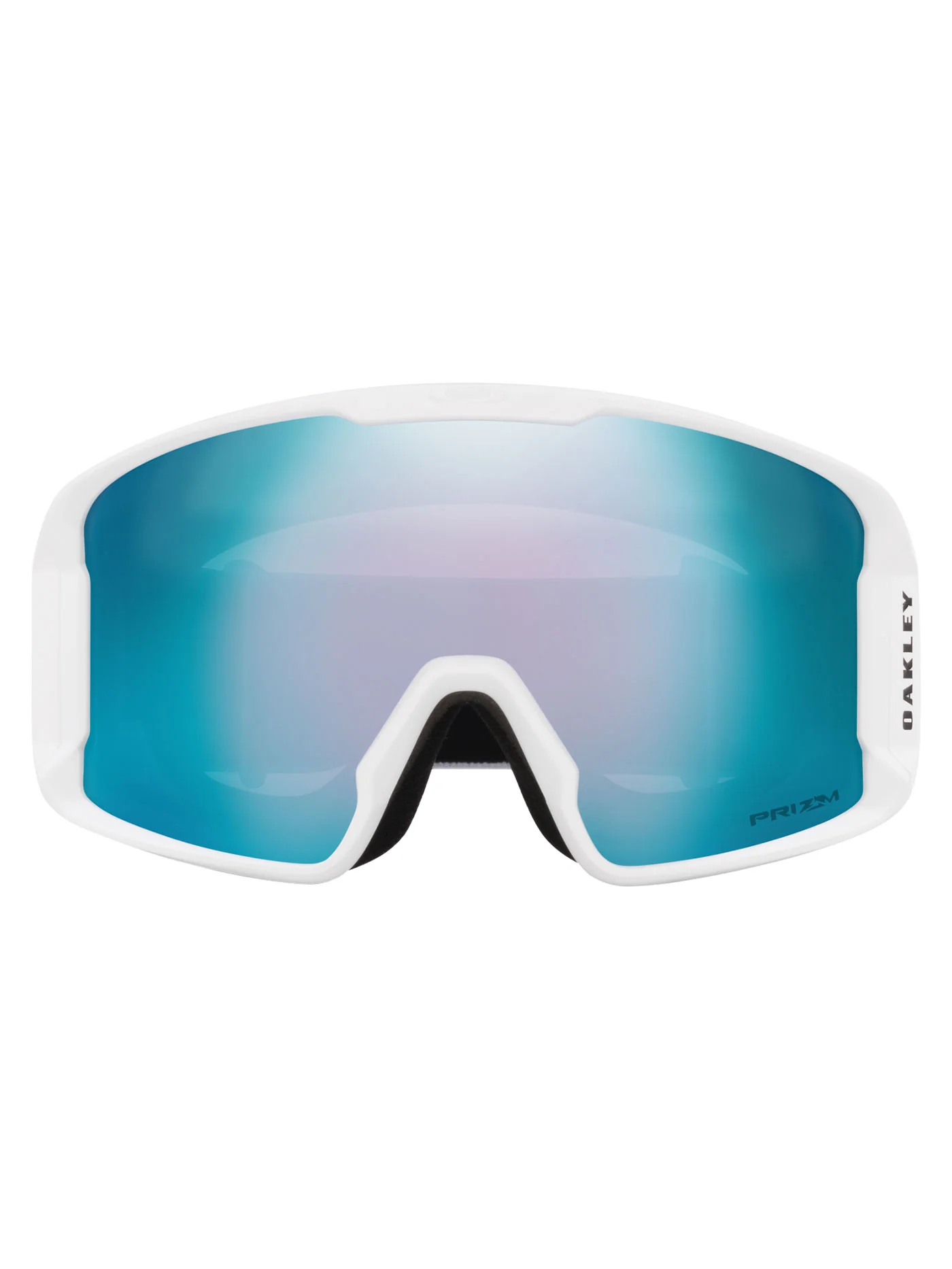 Line Miner L Matte White/Prizm Snow Sapphire Irid Goggle - Image 2
