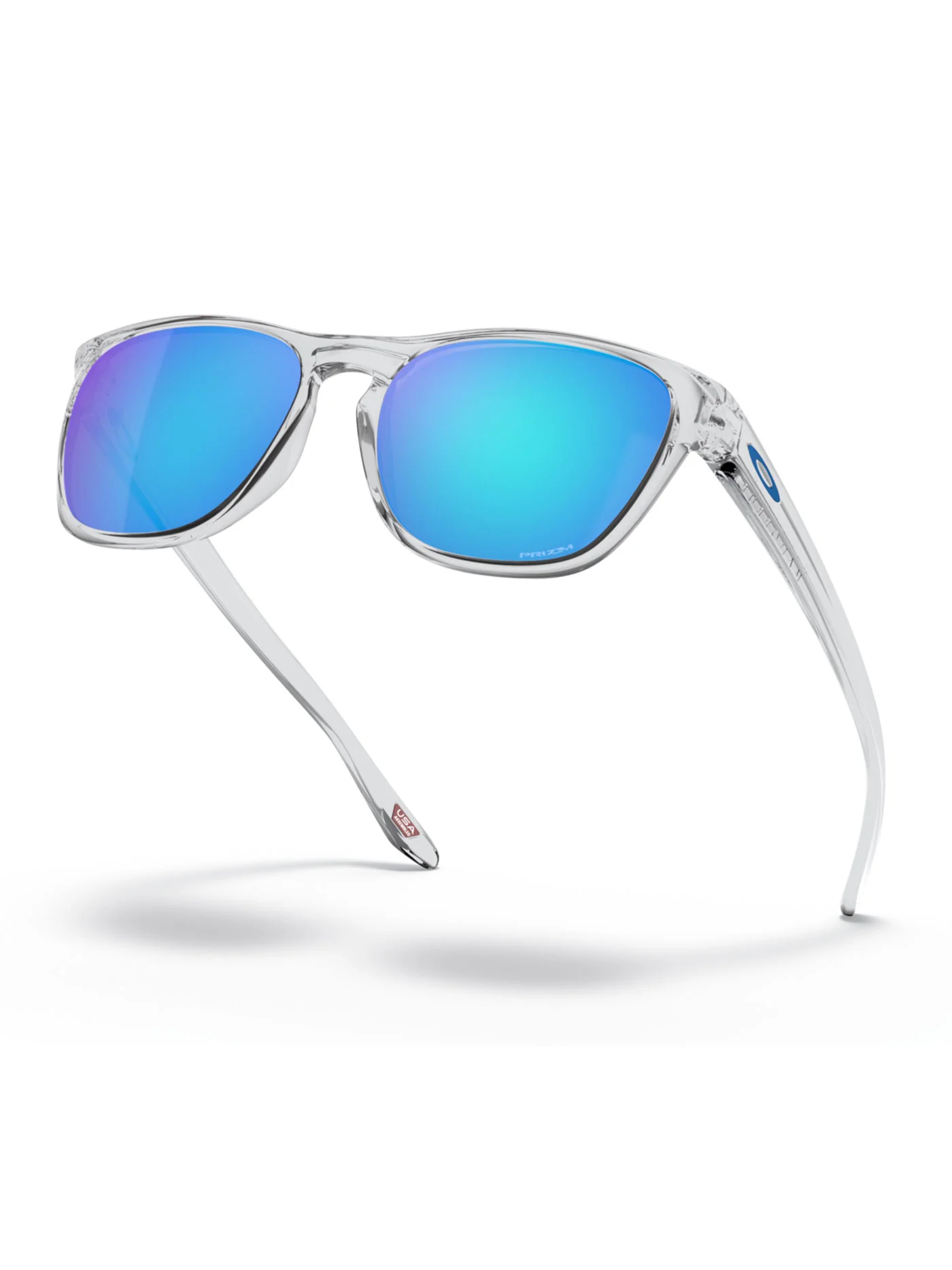 Manorburn Polished Clear/Prizm Sapphire Sunglasses - Image 3