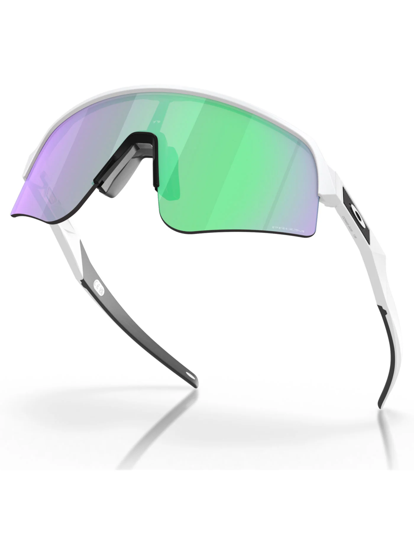 Sutro Lite Sweep Matte White/Prizm Road Jade Sunglasses - Image 4