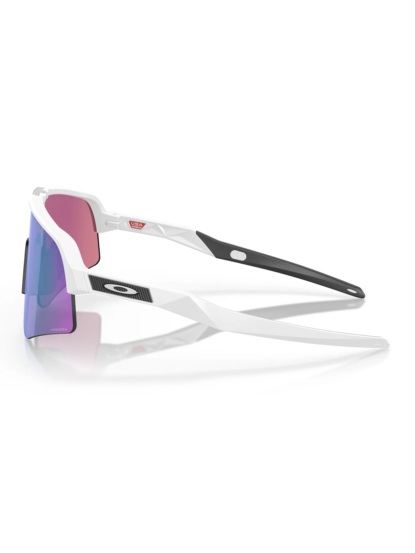 Sutro Lite Sweep Matte White/Prizm Road Jade Sunglasses - Image 5