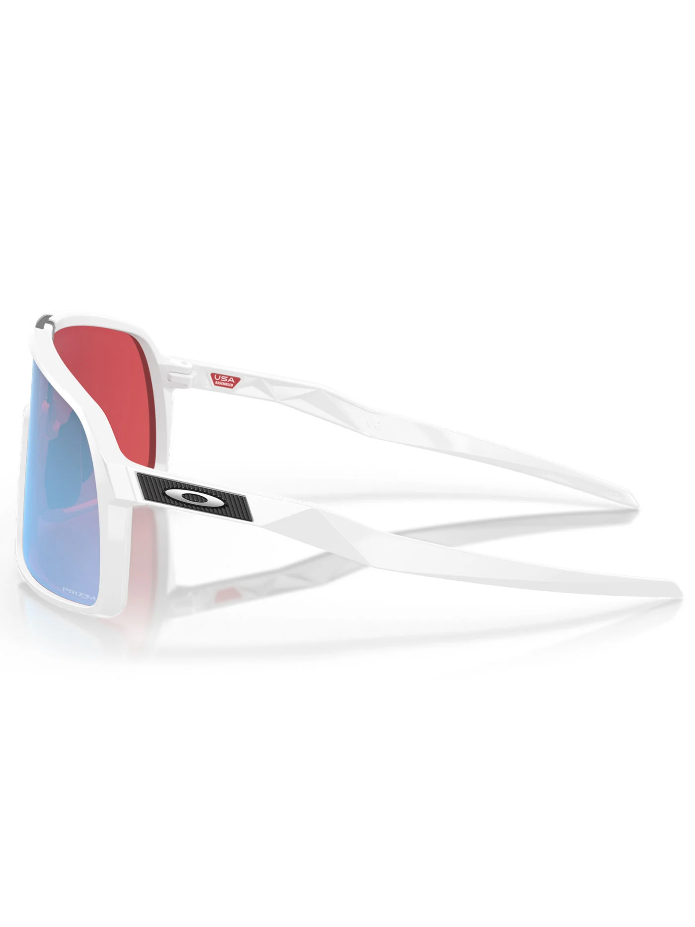 Sutro Polished White/Prizm Snow Sapphire Sunglasses - Image 2