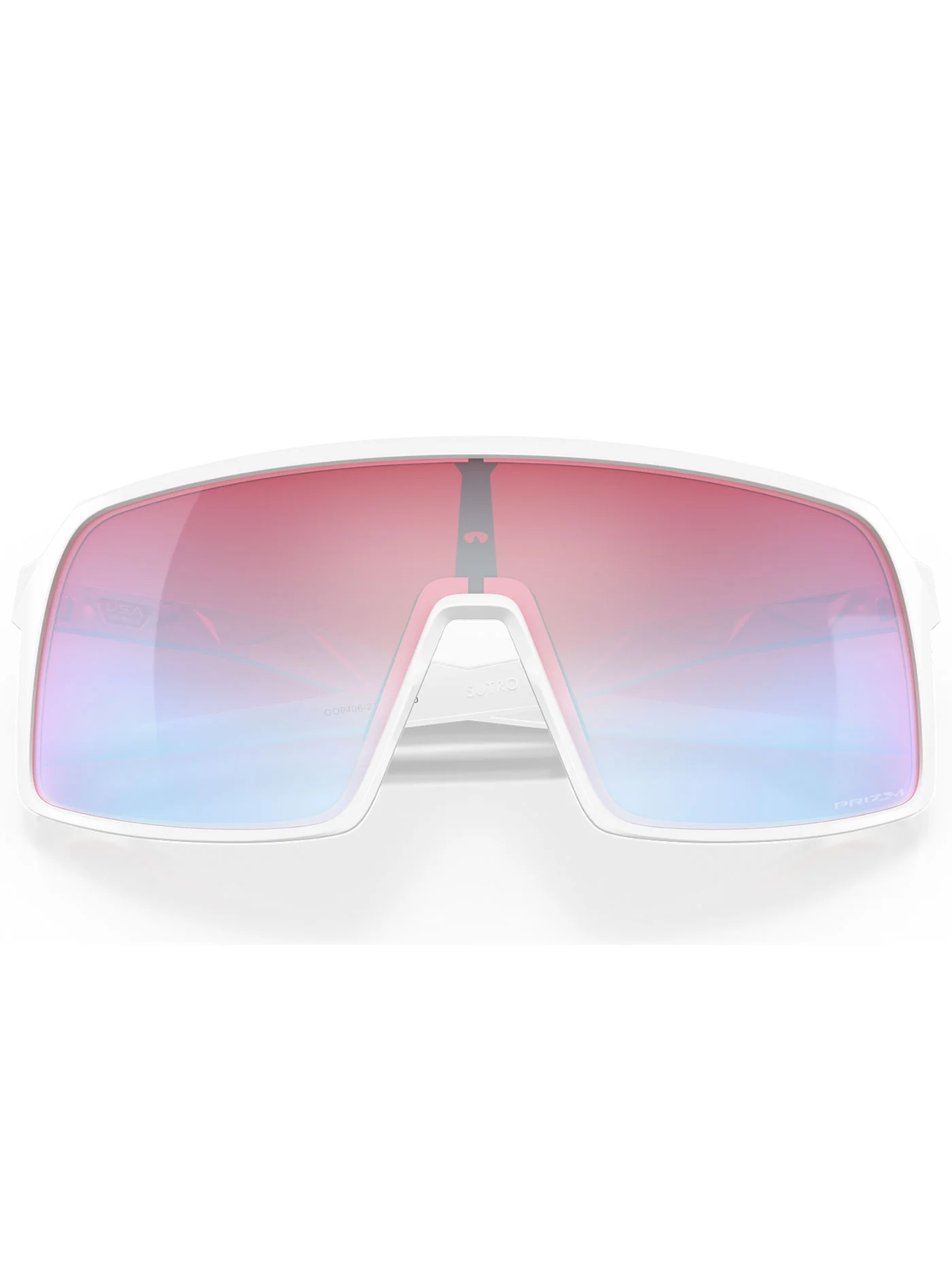 Sutro Polished White/Prizm Snow Sapphire Sunglasses - Image 5