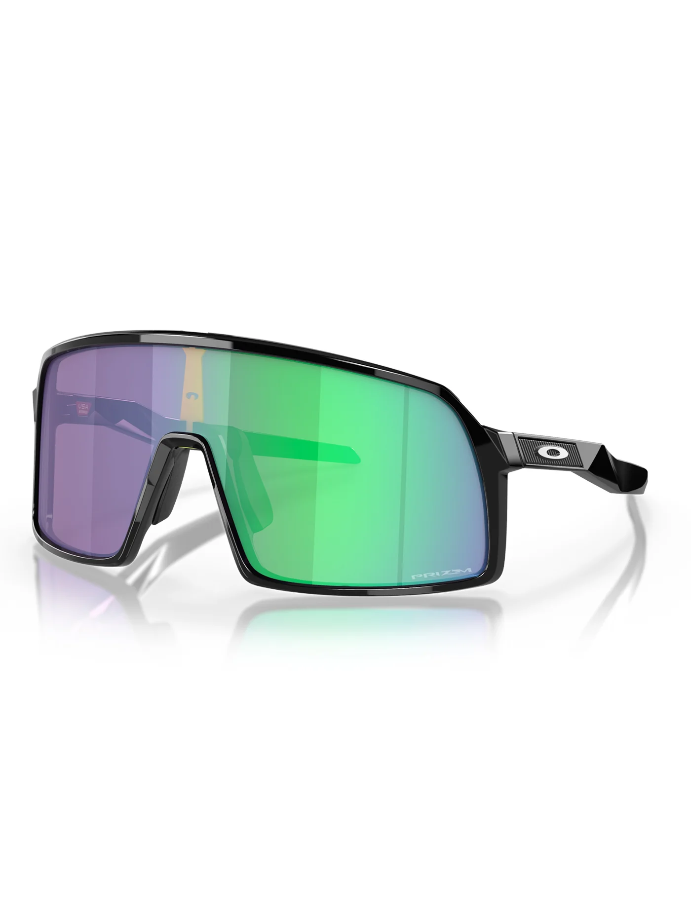 Sutro S Polished Black/Prizm Jade Sunglasses