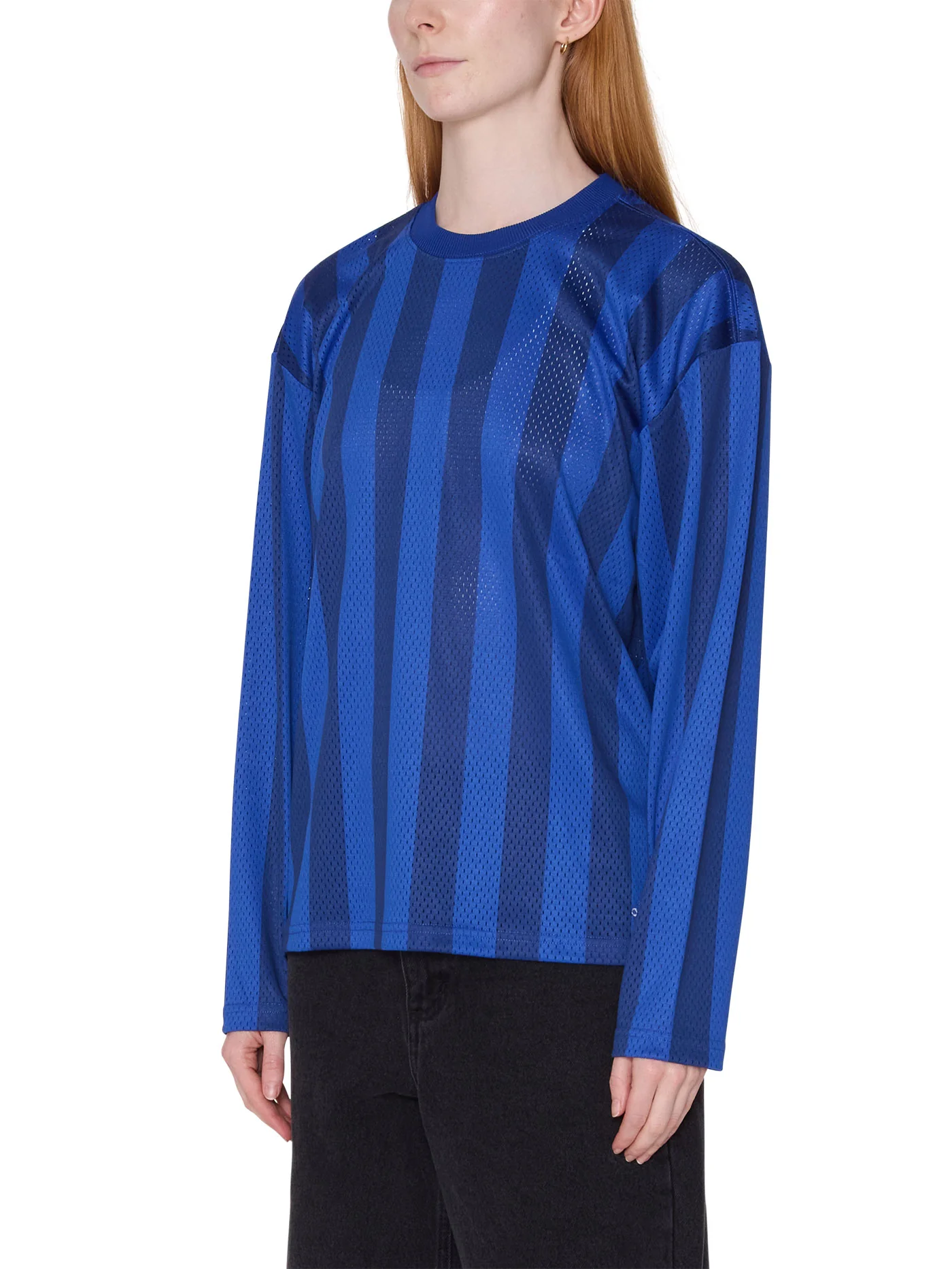 Bounds Mesh Stripe Long Sleeve T-Shirt - Image 2