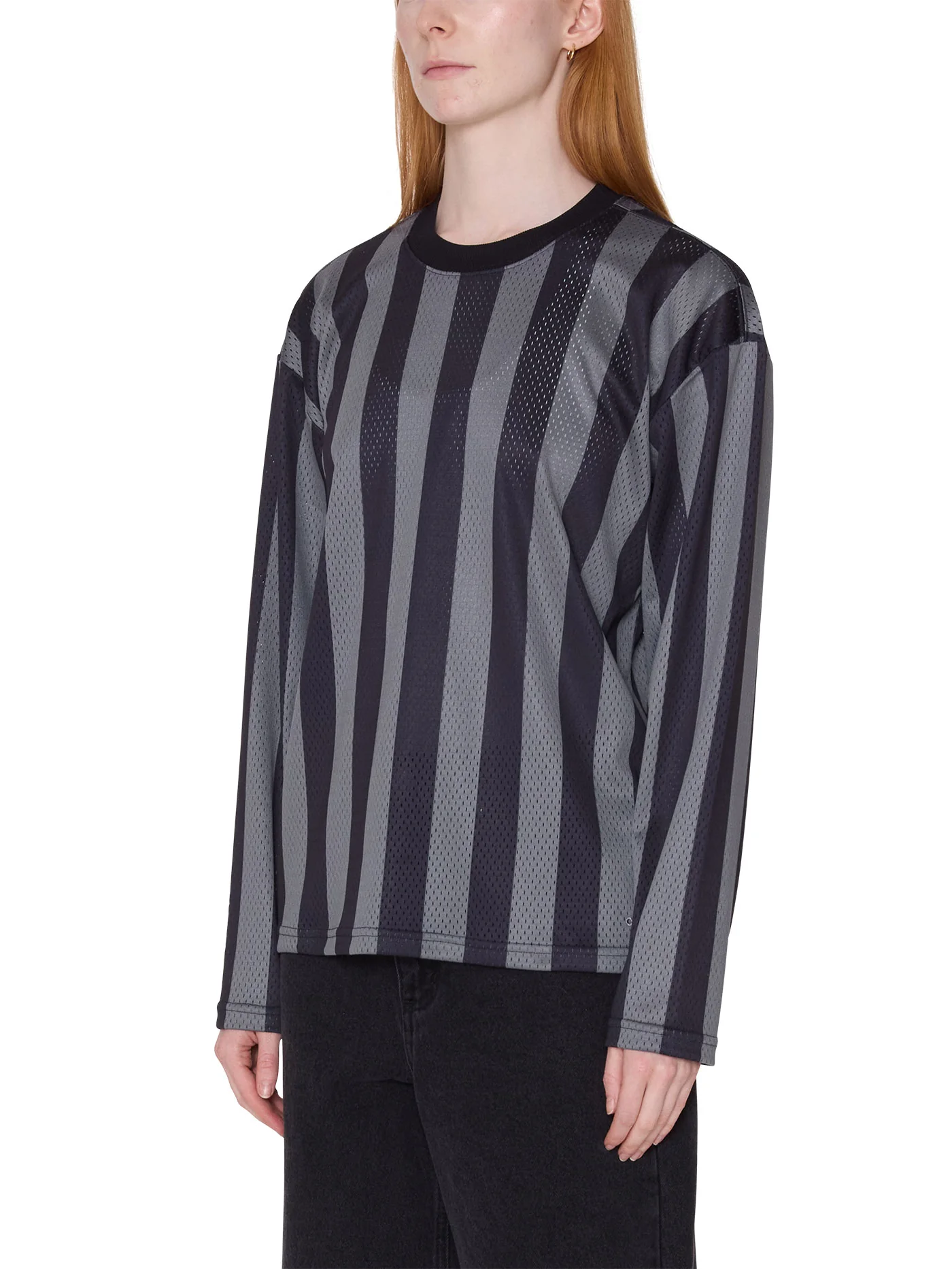 Bounds Mesh Stripe Long Sleeve T-Shirt - Image 5