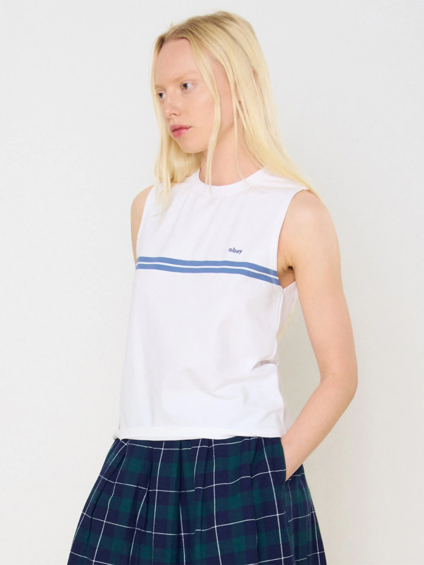 Freya Stripe Tank Top - Image 5