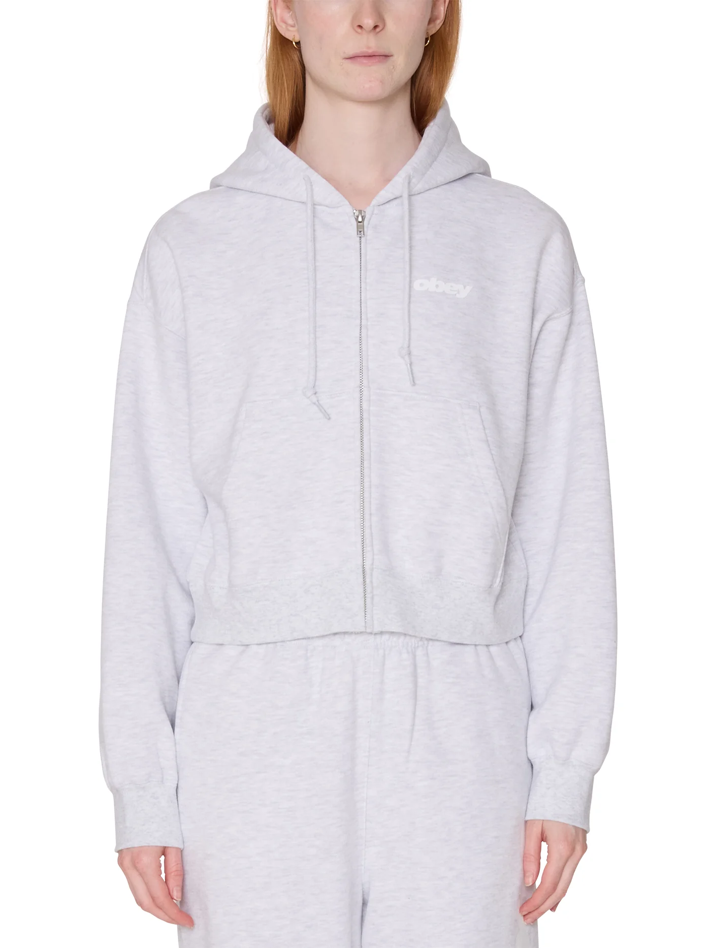Zip League Cropped Hoodie