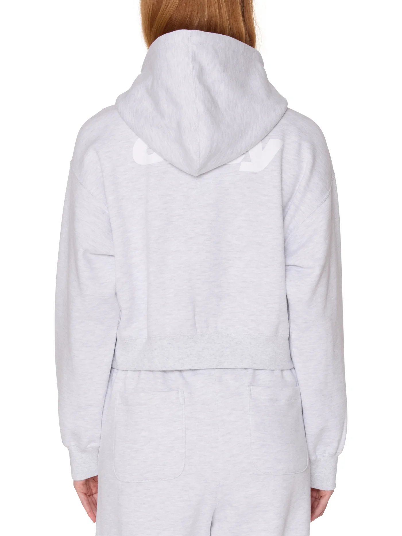 Zip League Cropped Hoodie - Image 3