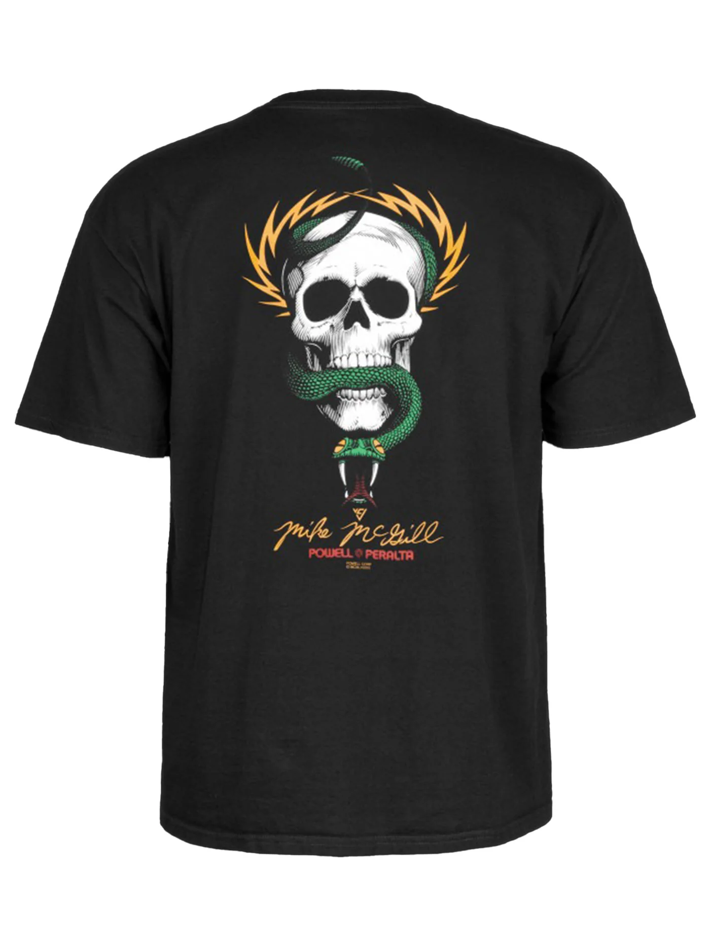 Peralta Mcgill Skull & Snake T-Shirt - Image 2