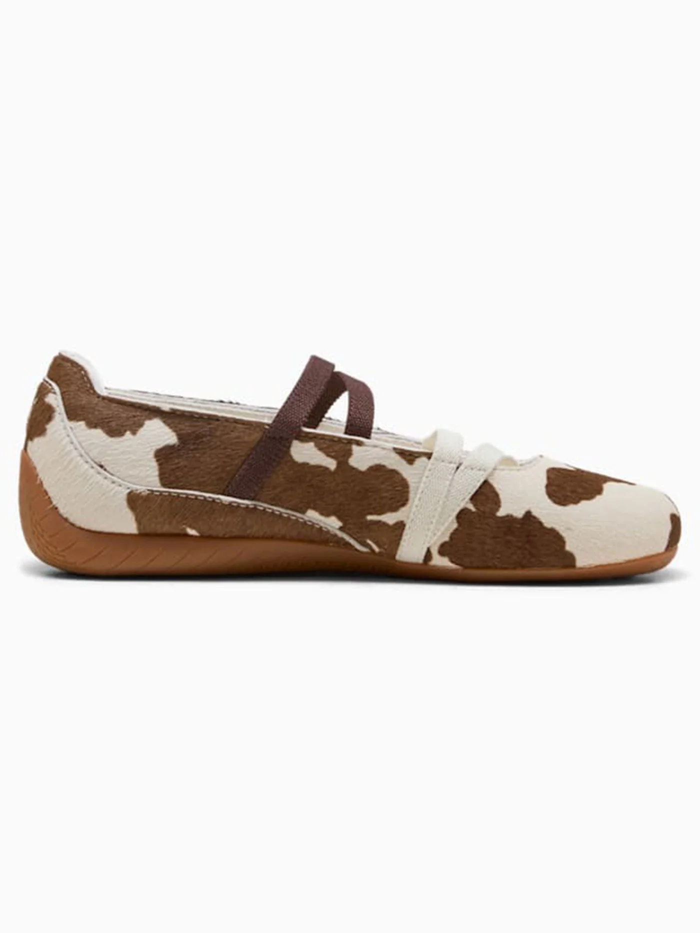 Speedcat Ballet Cow Chocolate Brown/Gum Shoes - Image 2
