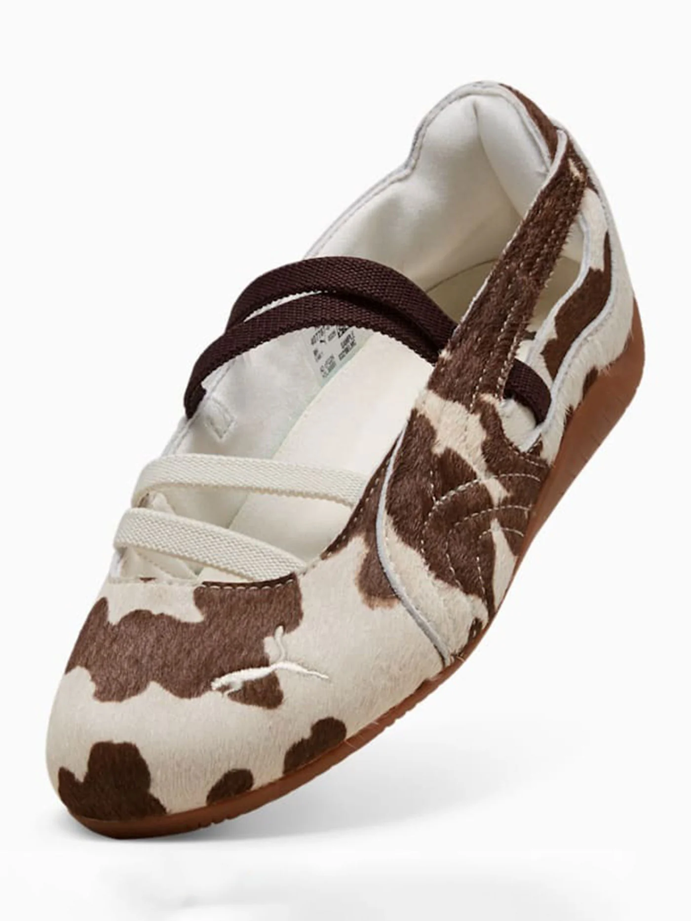Speedcat Ballet Cow Chocolate Brown/Gum Shoes - Image 4