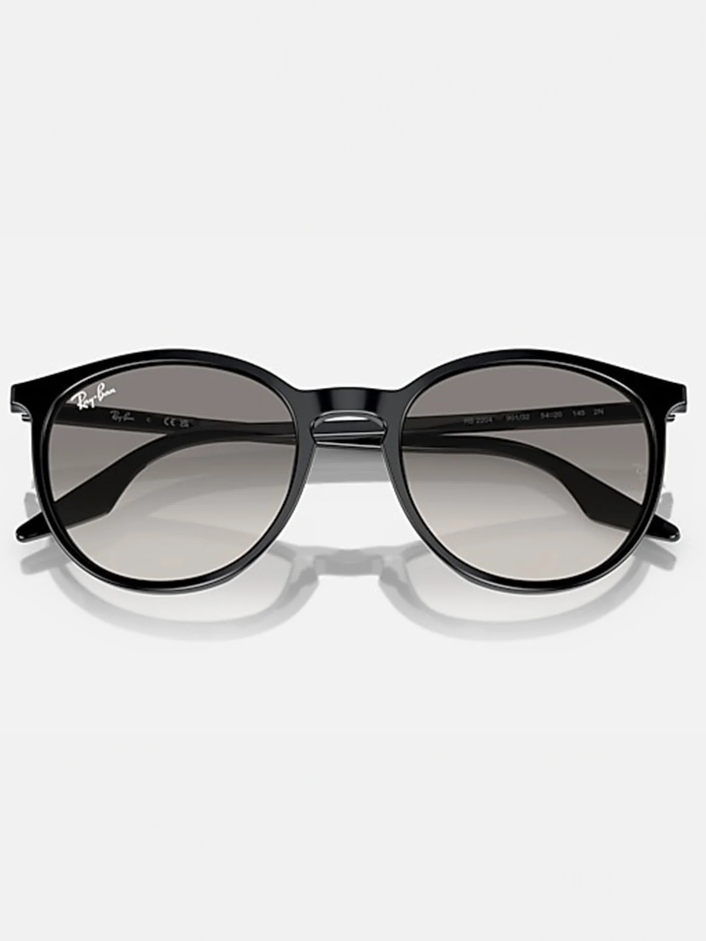 RB2204 Polished Black/Light Grey Gradient Sunglasses - Image 5