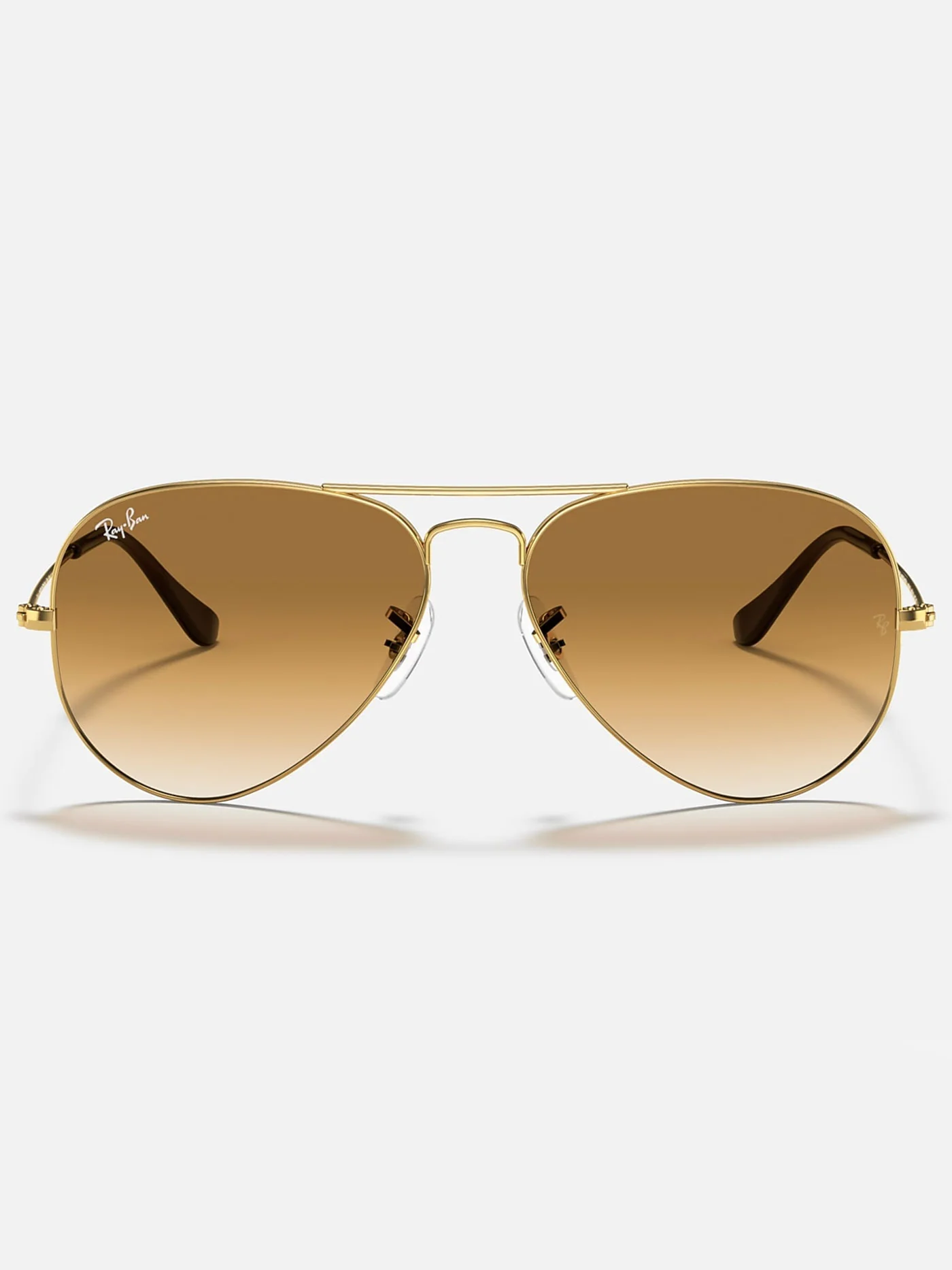 0RB3025 Aviator Gold Arista/ Light Brown Sunglasses - Image 5
