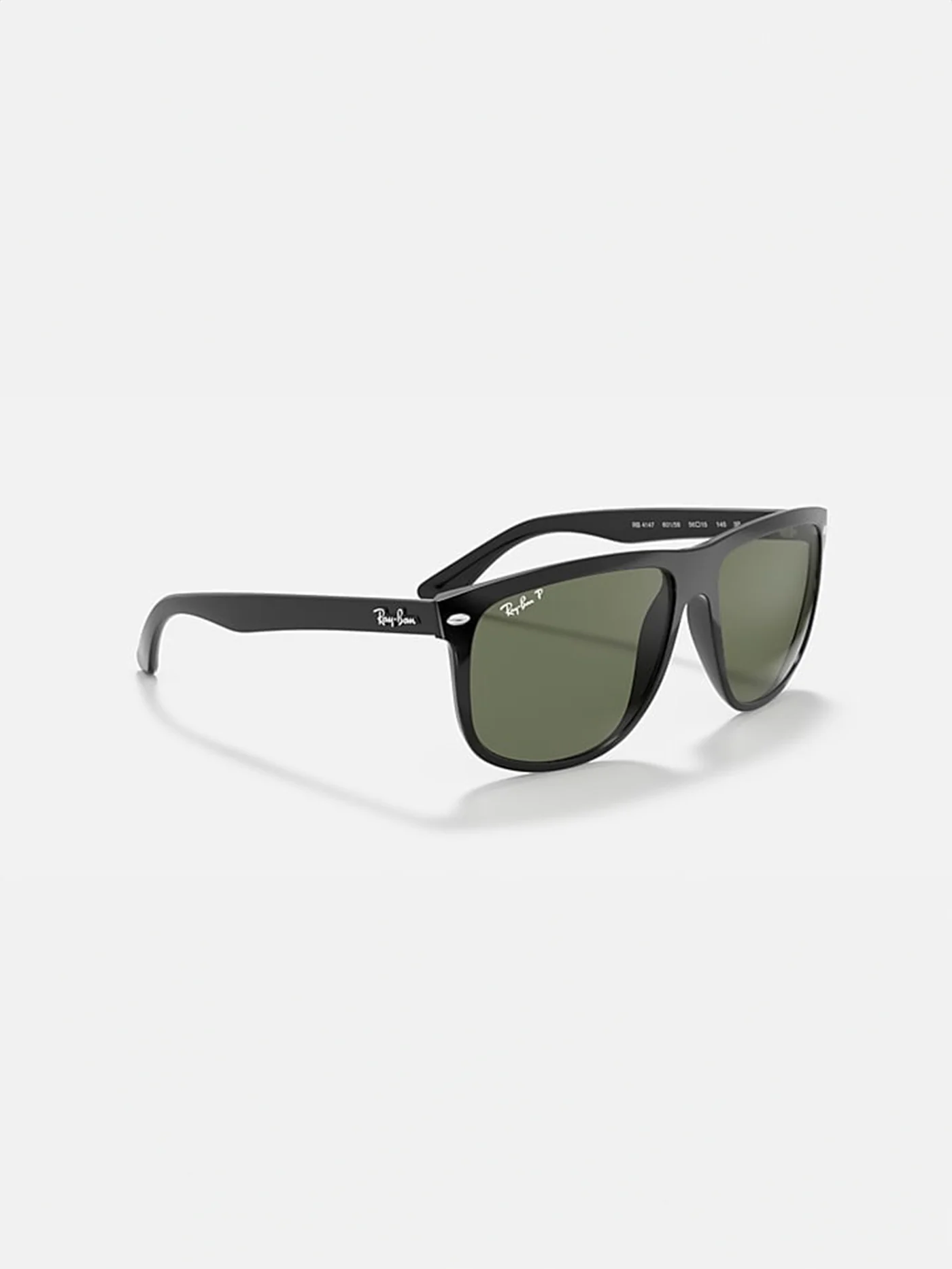 Boyfriend Black/Dark Green Sunglasses - Image 4