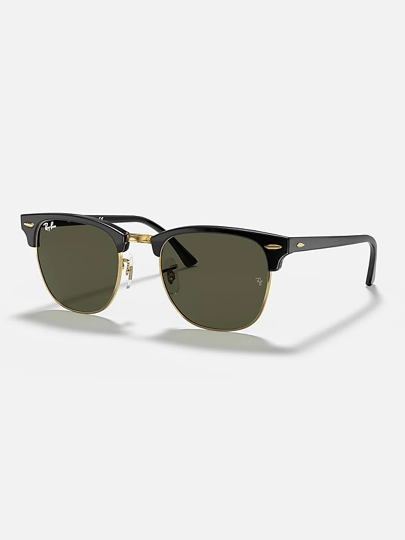 Clubmaster Noir/g-15 Green Sunglasess