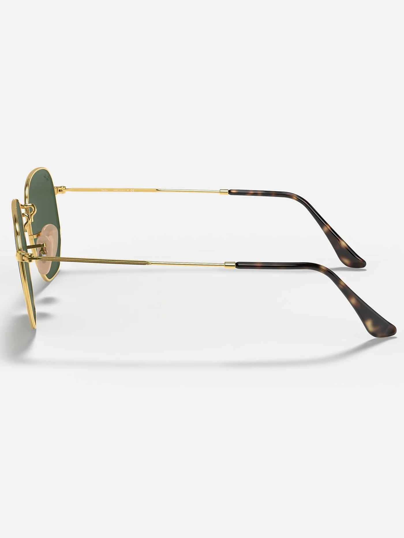Hexagonal Gold/G-15 Green Sunglasses - Image 2