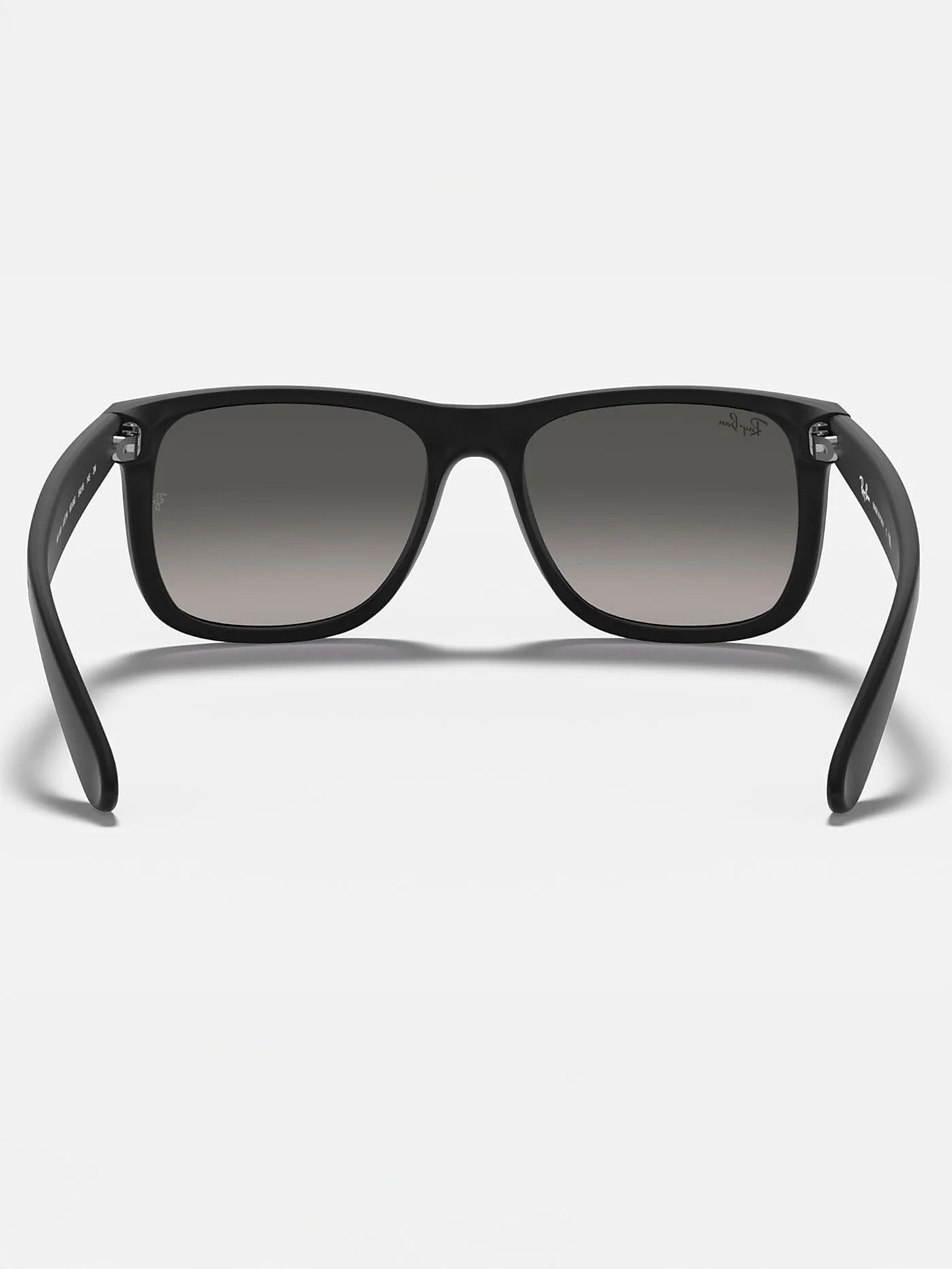 Justin Polished Black/Dark Green Sunglasses - Image 3