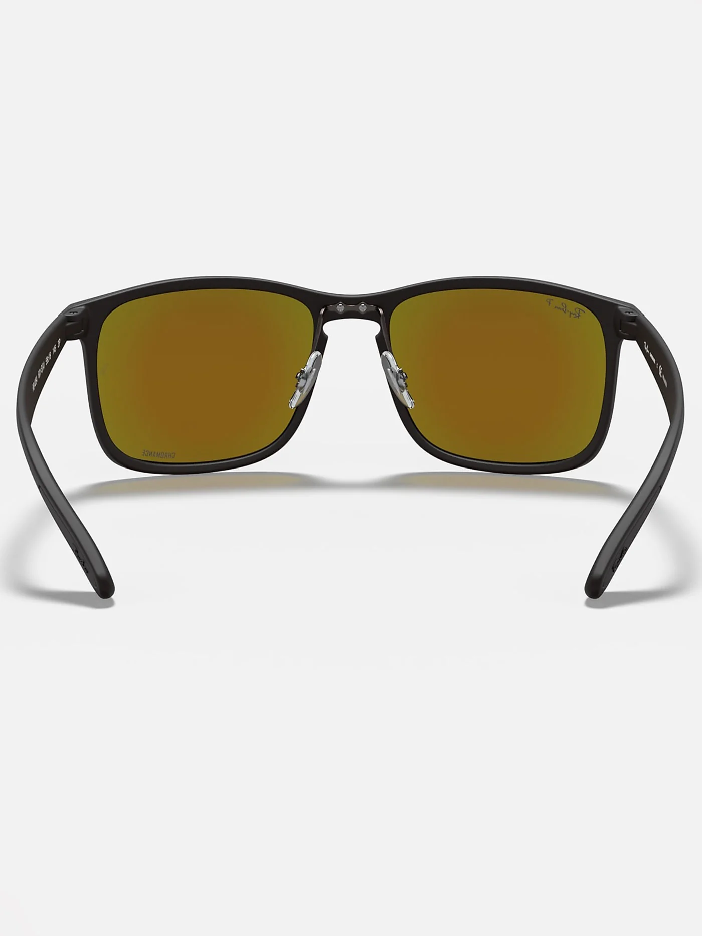 RB4264 Matte Black/Blue Mirror Polarized Sunglasses - Image 3
