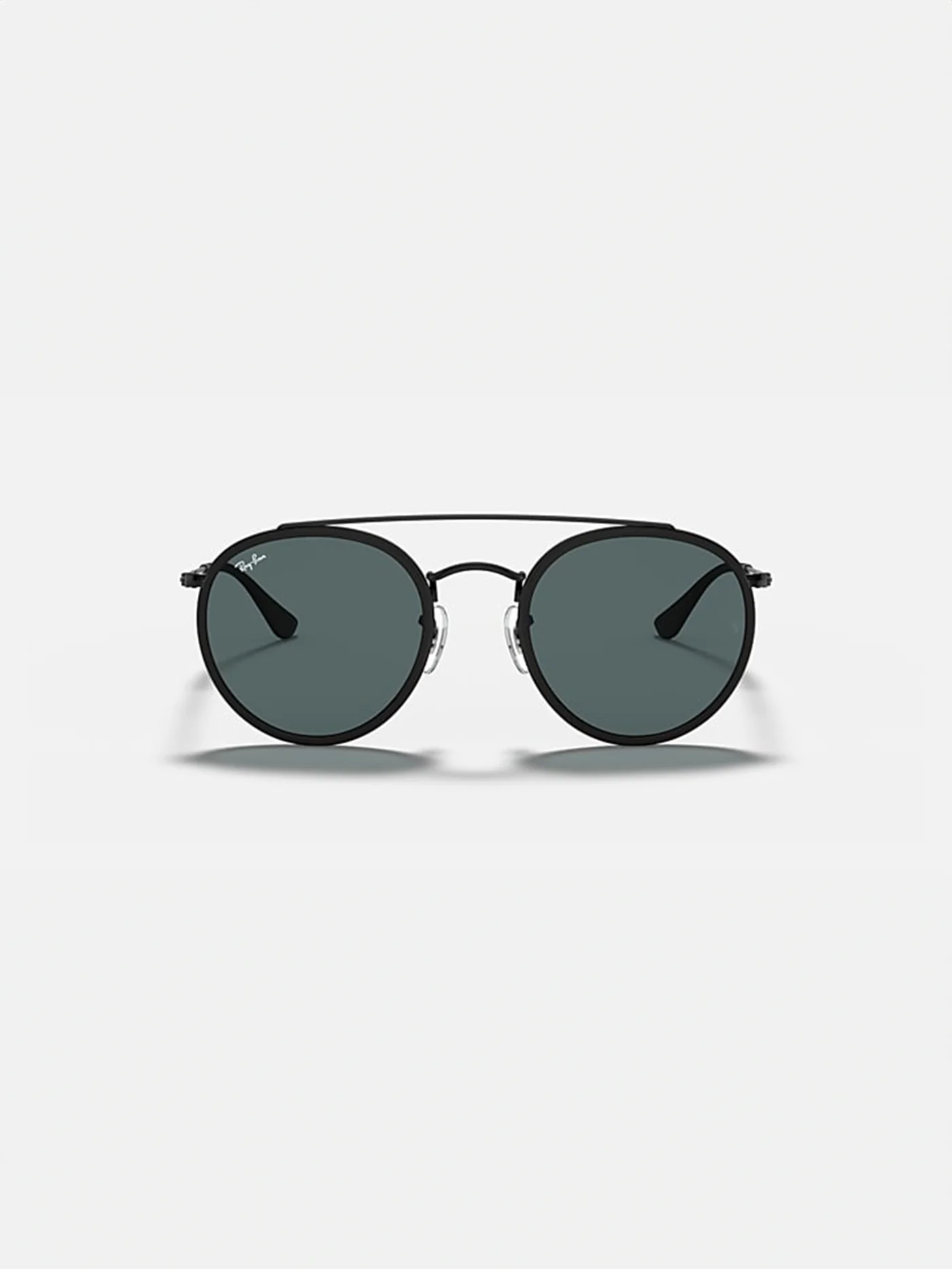 Round Double Ebridge Arista Gold/G-15 Green Sunglasses