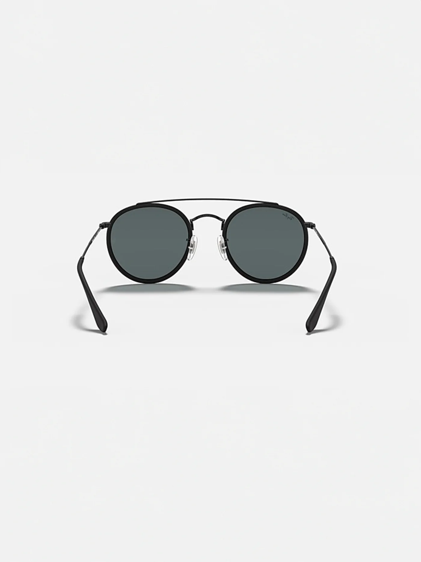 Round Double Ebridge Arista Gold/G-15 Green Sunglasses - Image 3