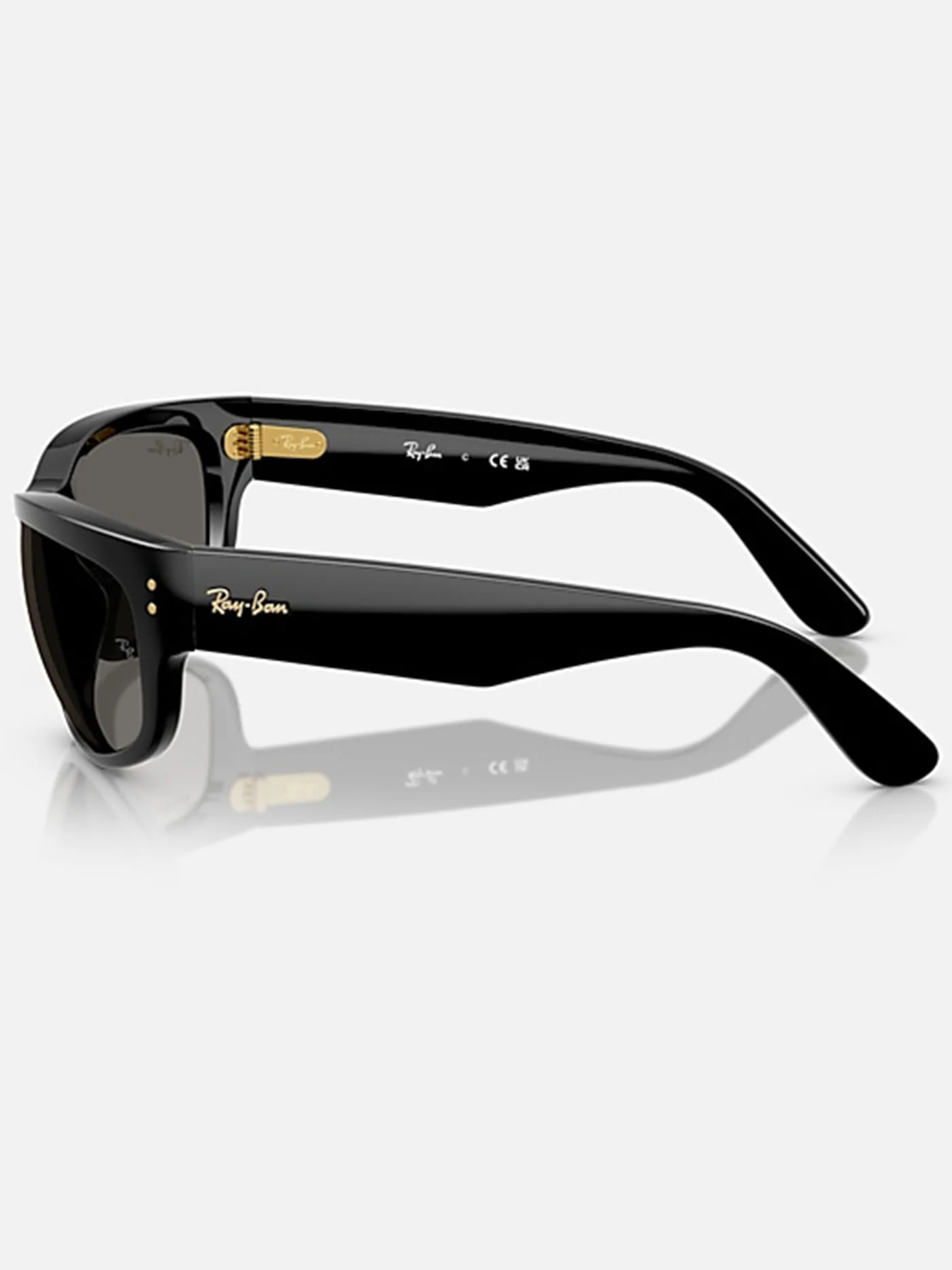 Ray-Ban x A$AP Rocky Mega Balorama Black/Dark Grey Sunglasses - Image 3