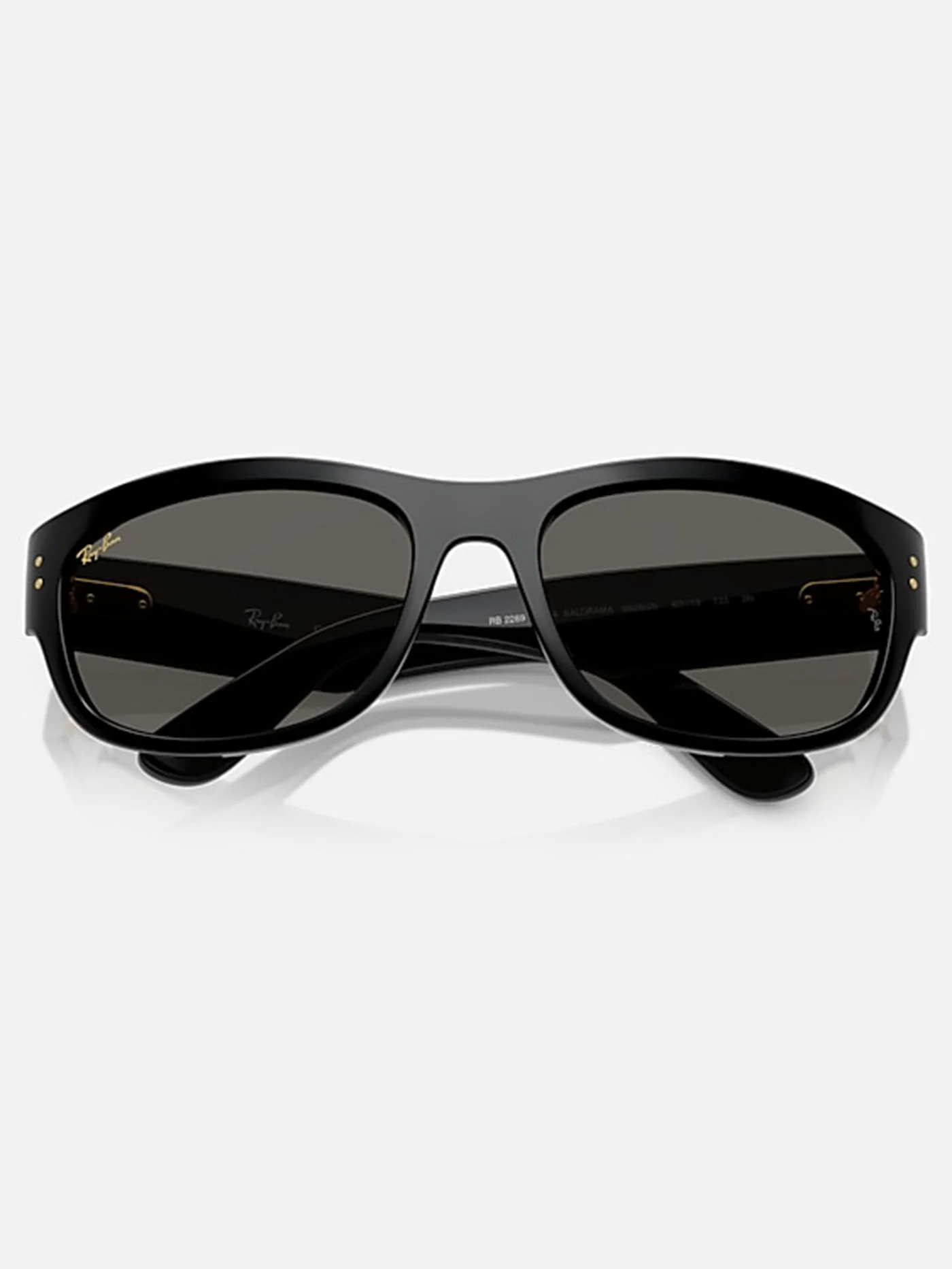 Ray-Ban x A$AP Rocky Mega Balorama Black/Dark Grey Sunglasses - Image 6