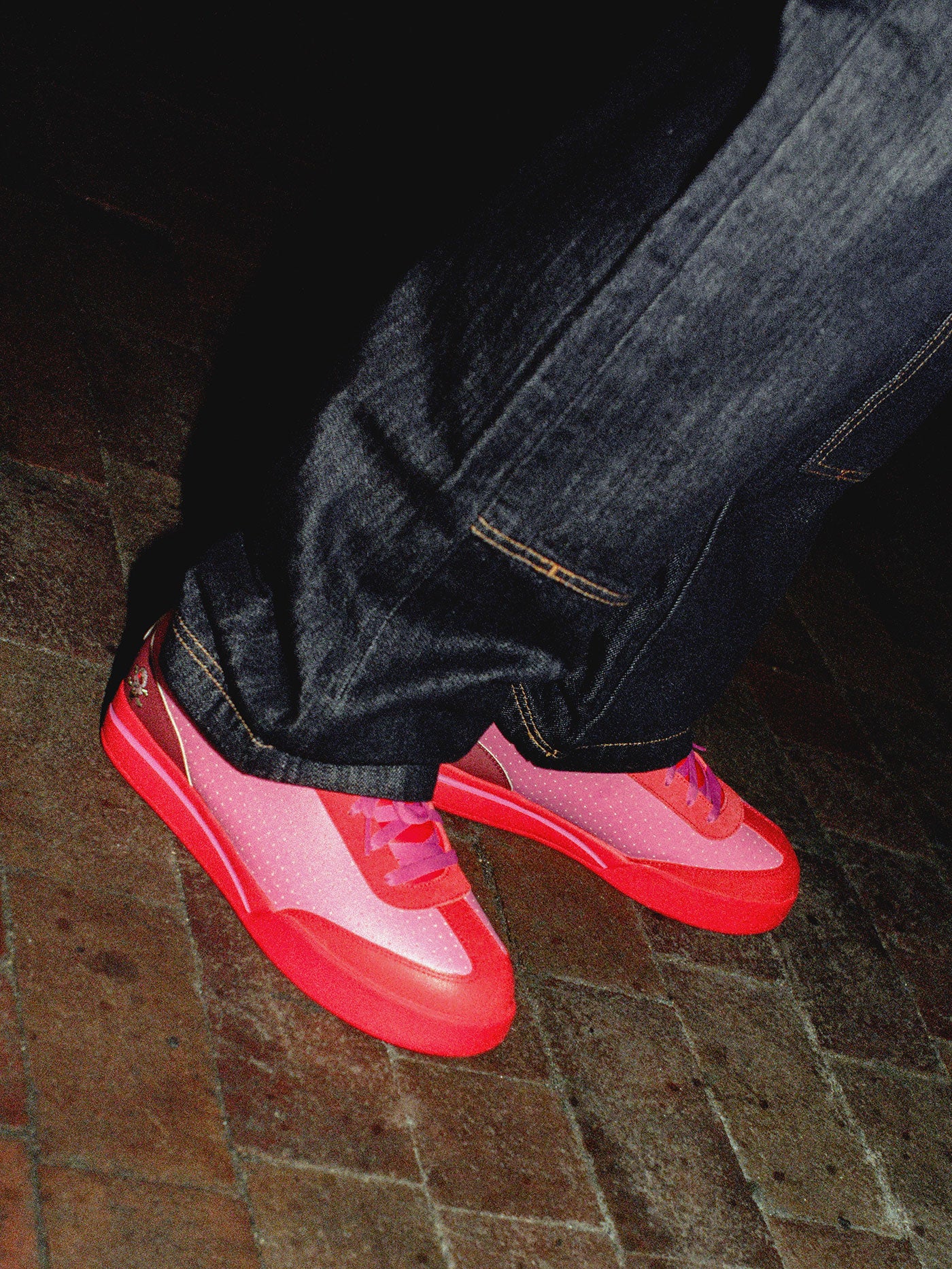 Reebok x BBC Ice Cream Board Flip Pink Lemonade Shoes - Image 11