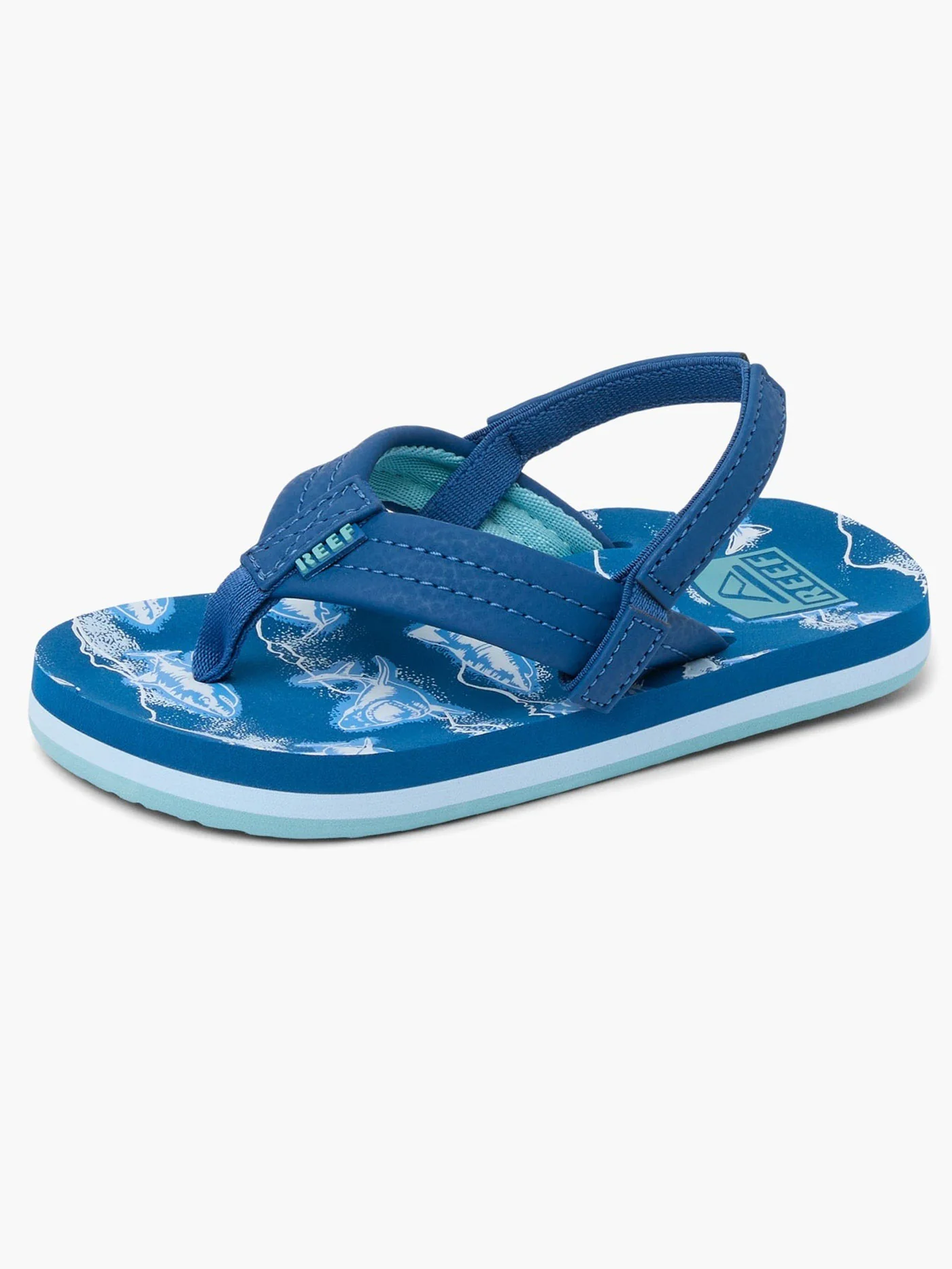 Ahi Royal Sharks Sandals (Kids 2-7) - Image 2
