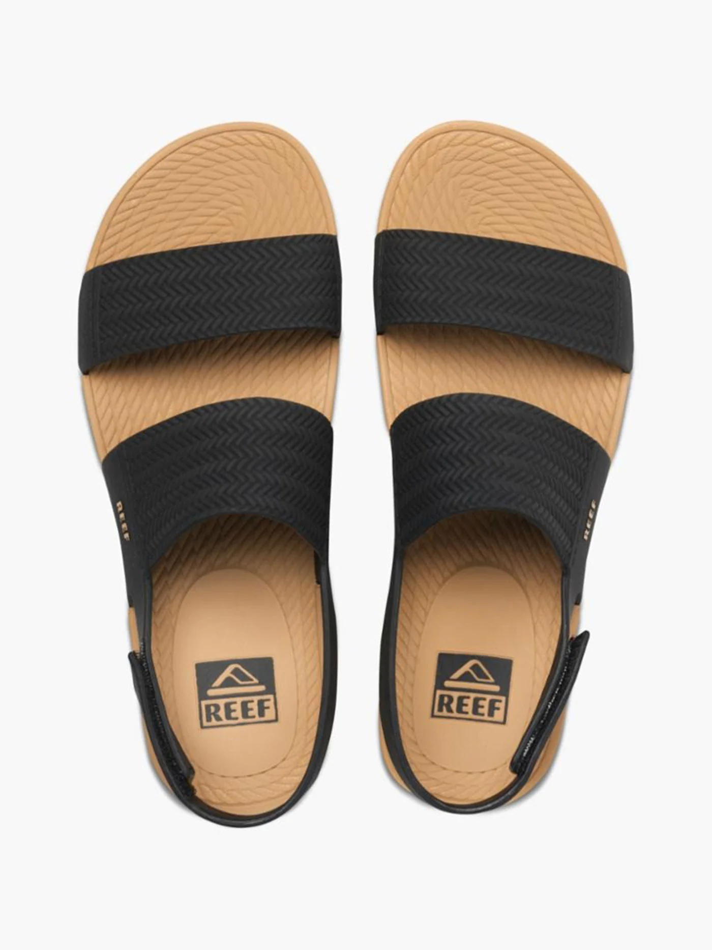 Water Vista Black/Bronze Sandals - Image 4