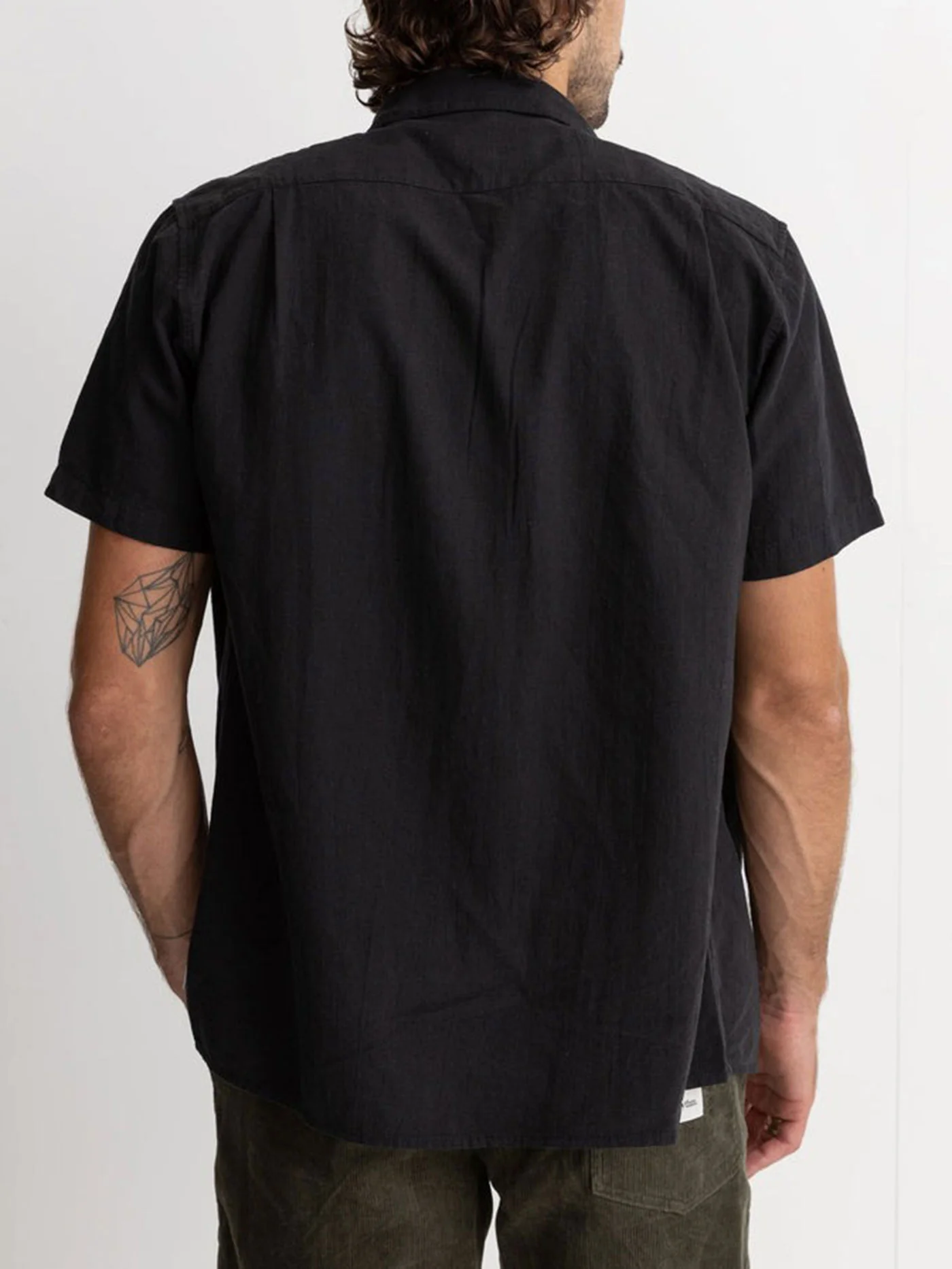 Classic Linen Short Sleeve Buttondown Shirt - Image 8