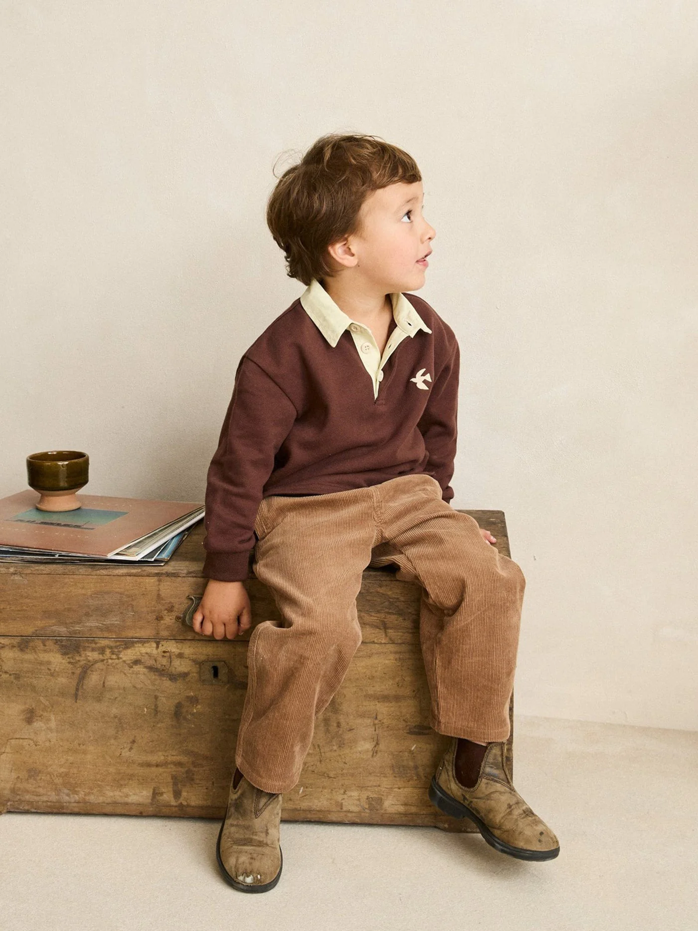 Dreamin Long Sleeve Rugby Polo (Boys 2-7) - Image 4