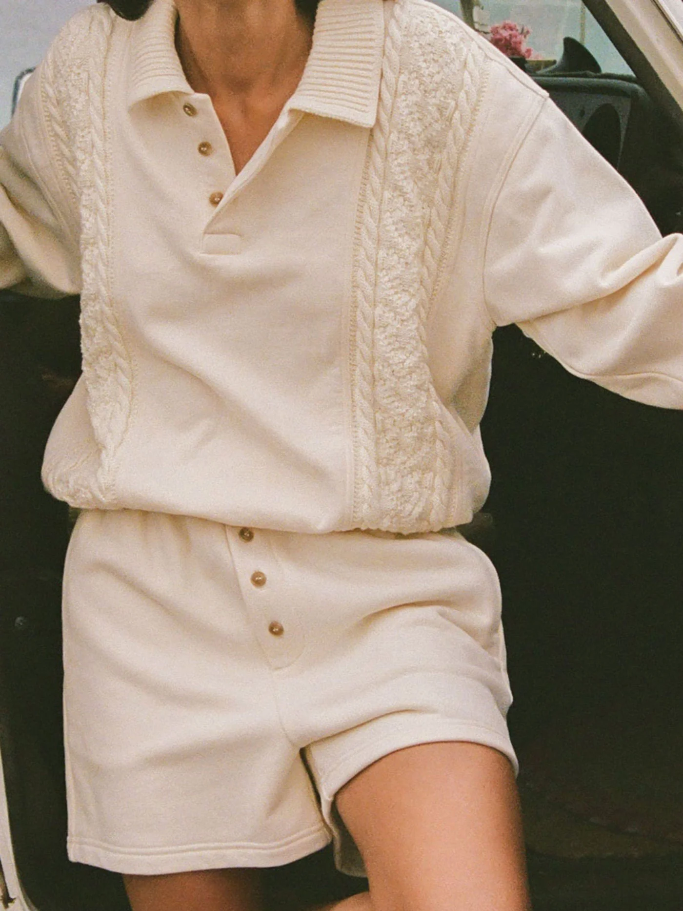 Eloise Cable Knit Sweater - Image 4