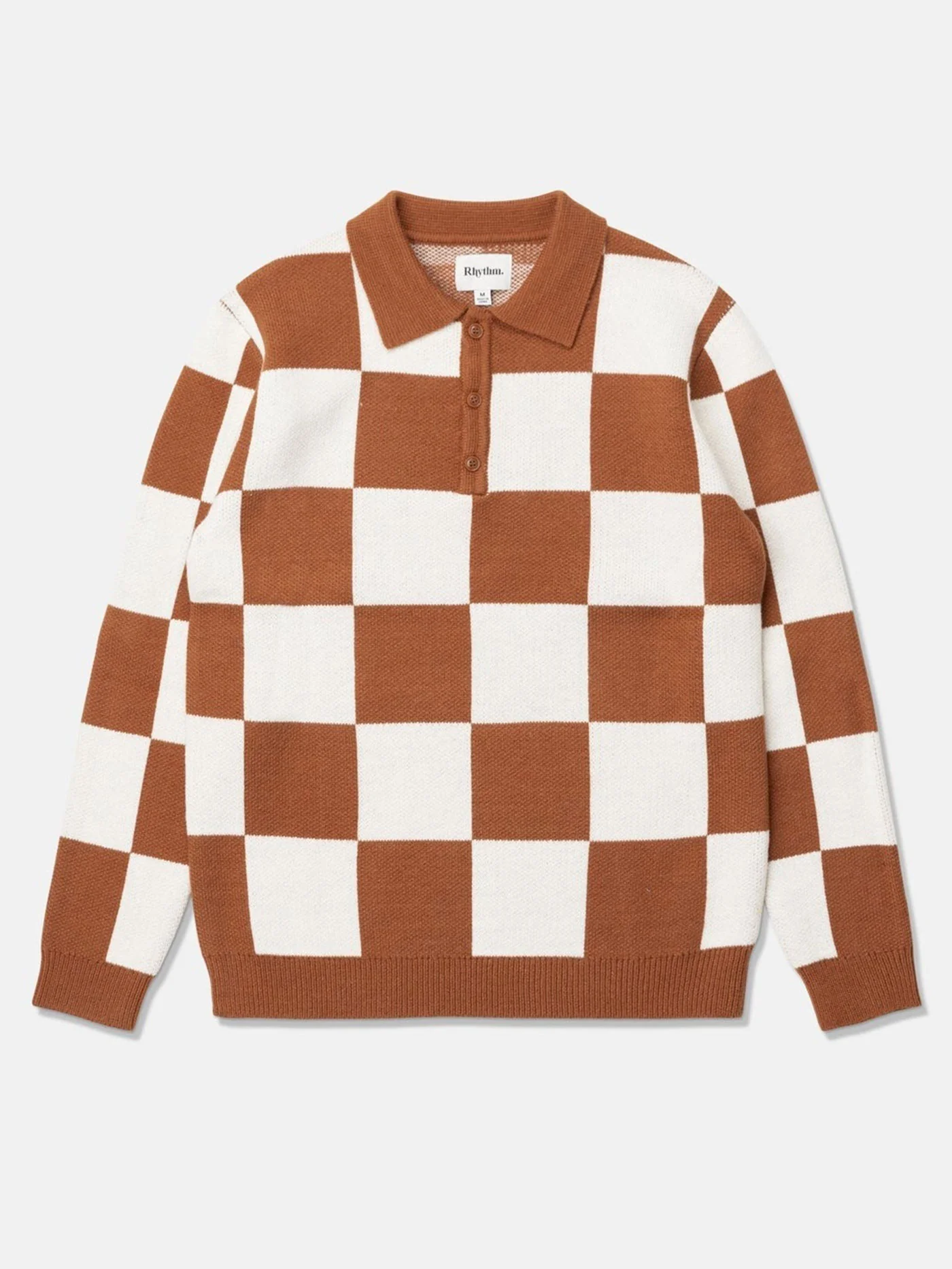 Rhumba Check Polo Sweater - Image 4