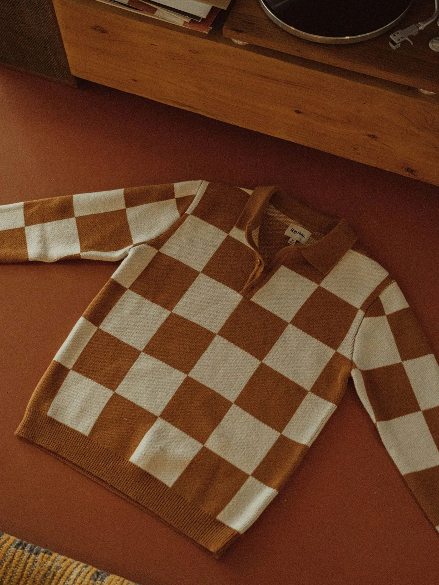 Rhumba Check Polo Sweater - Image 5