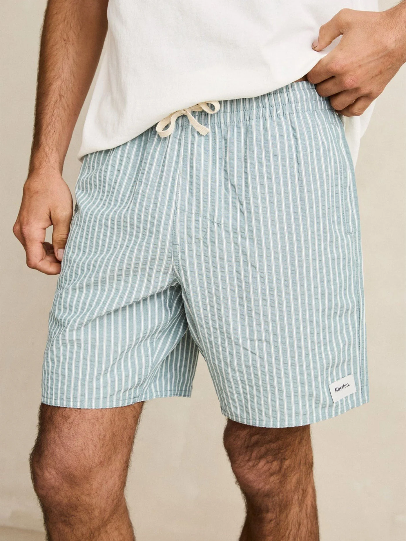 Seersucker Stripe Jam Shorts - Image 2