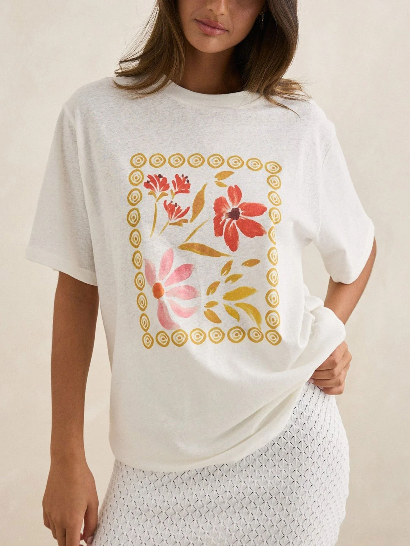 Wildflower Oversized T-Shirt - Image 2