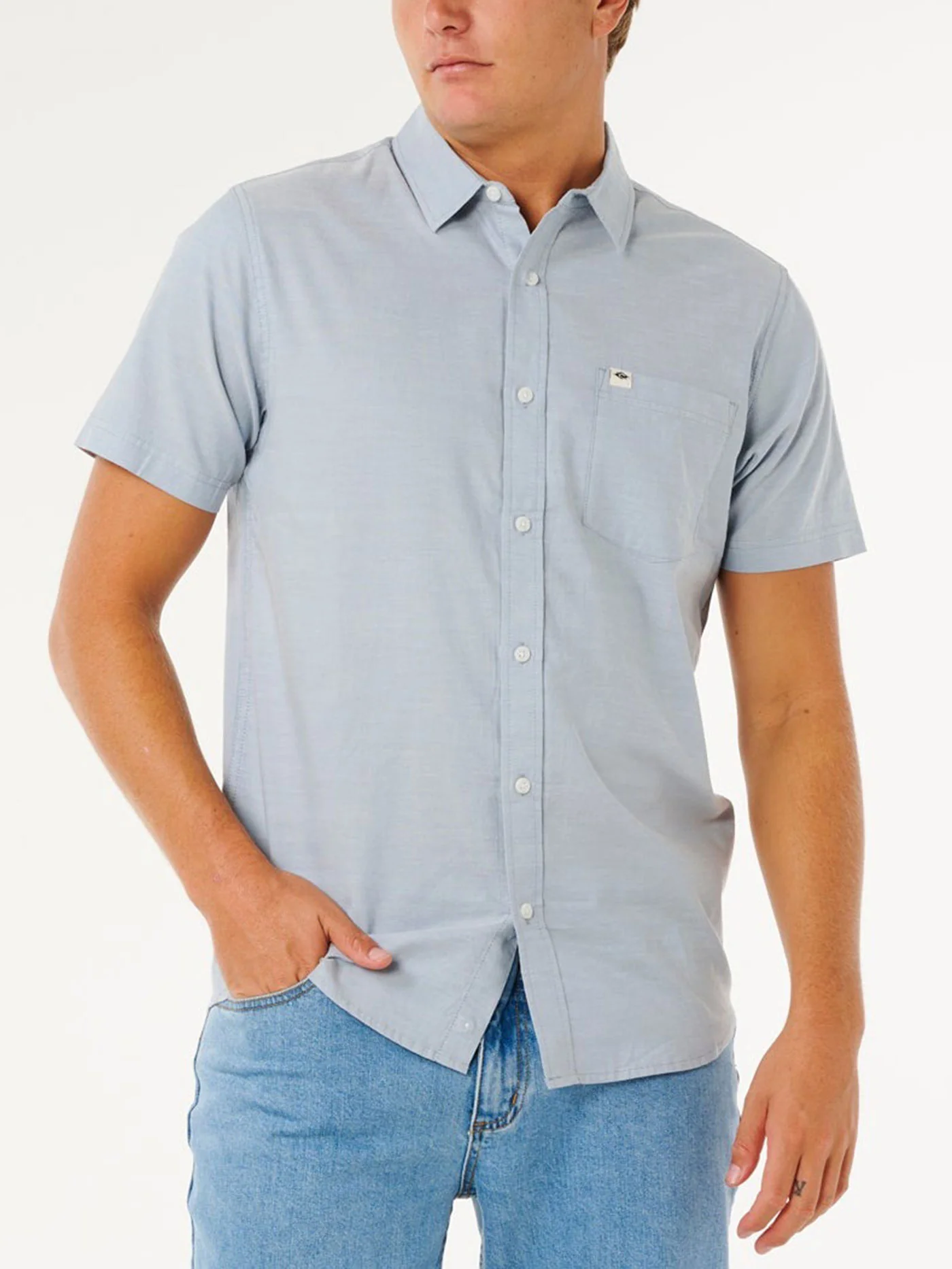 Classic Surf Ourtime Short Sleeve Buttondown Shirt - Image 5