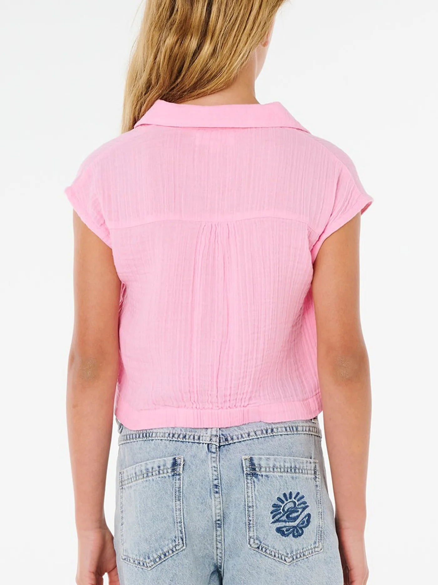 Premium Surf Buttondown Shirt (Girls 7-14) - Image 3