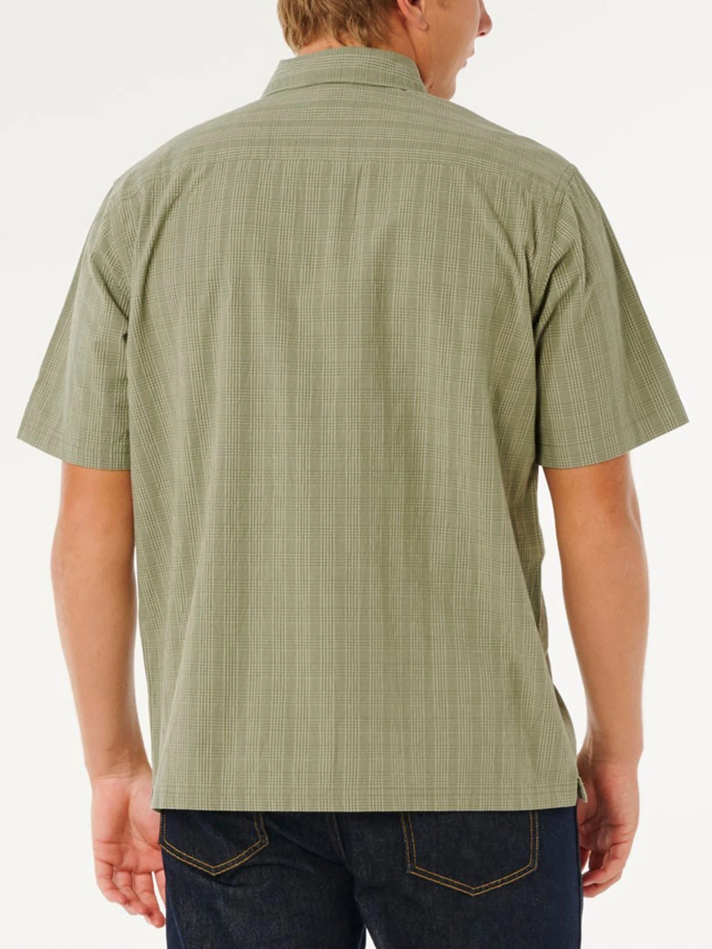Premium Surf Check Short Sleeve Buttondown Shirt - Image 3